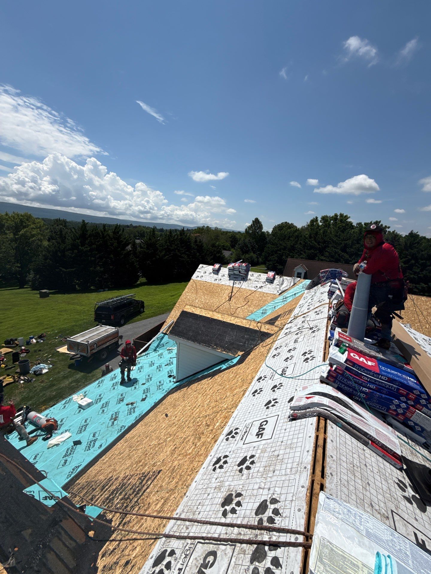 Gaf Roof Replacement - Barkwood  by Teflon Roofing