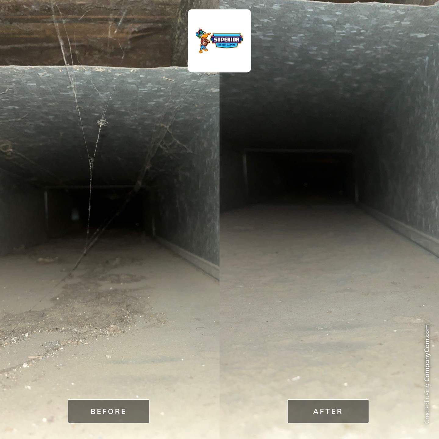 Air Duct Cleaning With a Vacuum Truck in New Castle, PA by Superior Air Duct Cleaning