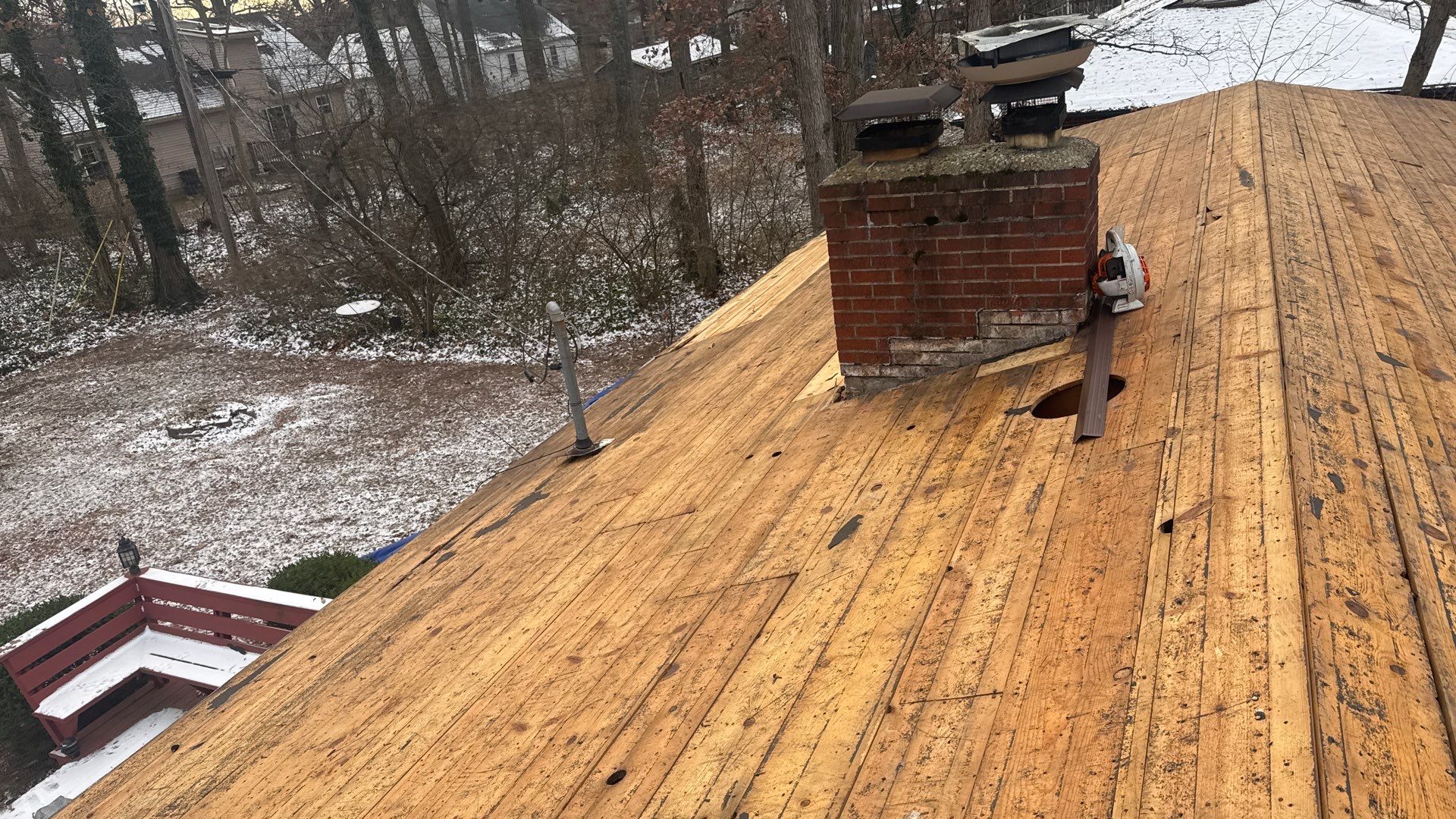 Residential Roofing Installation using Timberline UHDZ Shingles - Barkwood by RoofX 
