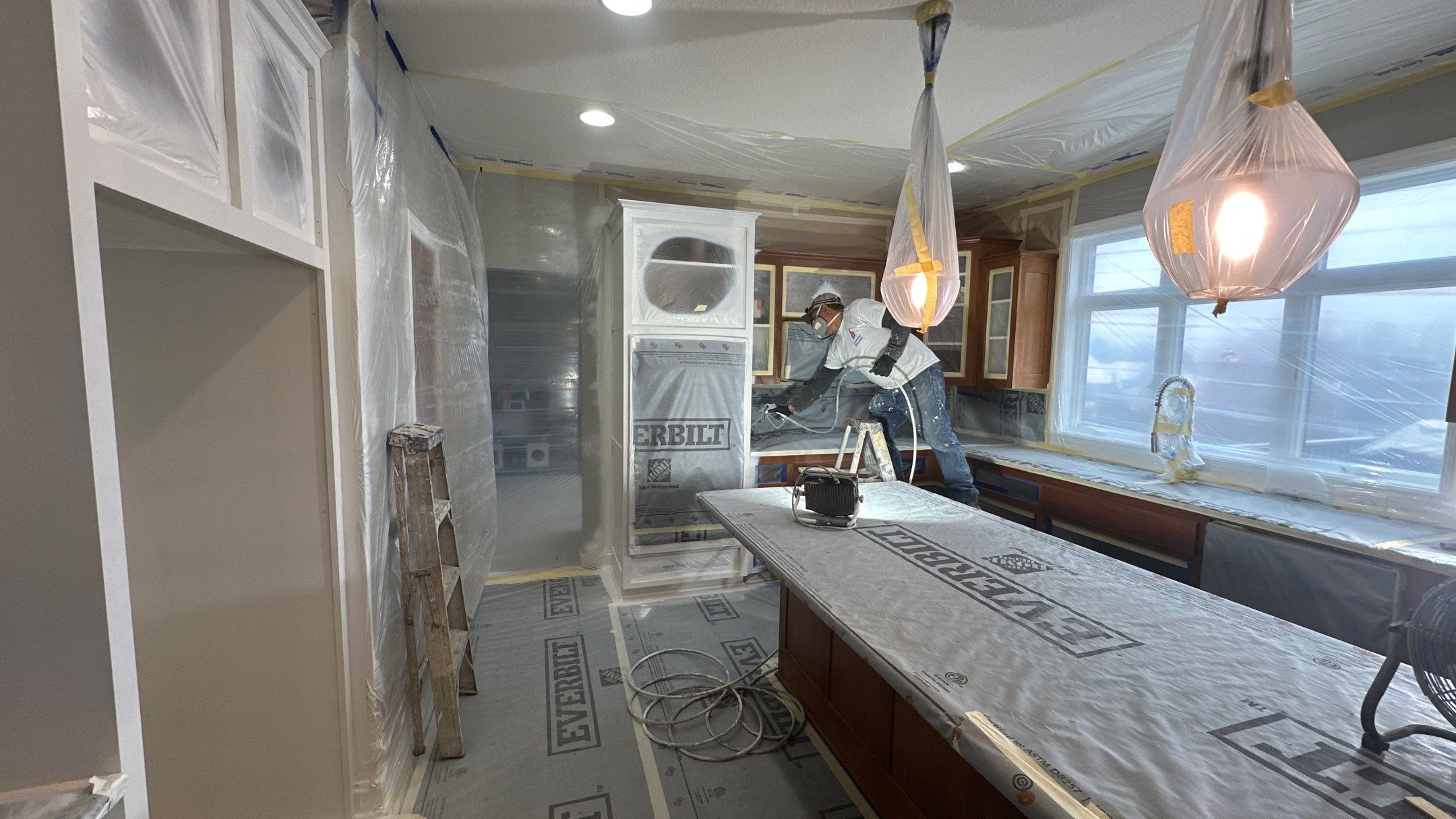 Cabinet Painting in Lakeville by OKeefe Painting