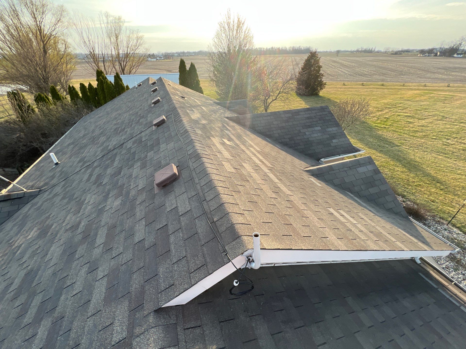 Wind-Resistant Metal Roof Installation in Rural Columbia City, Indiana by 4Ever Metal Roofing