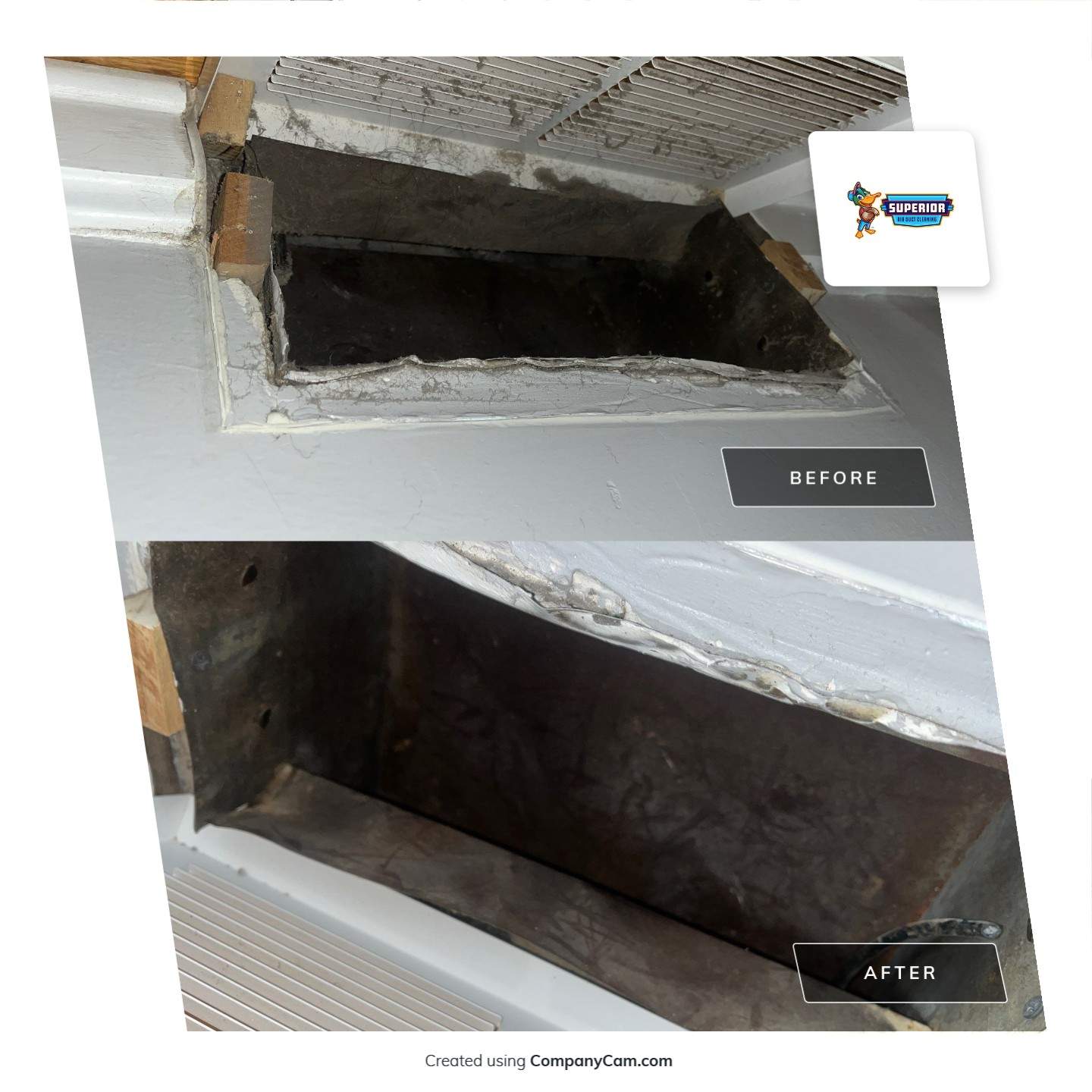 Air Duct Cleaning With a Vacuum Truck in New Castle, PA by Superior Air Duct Cleaning