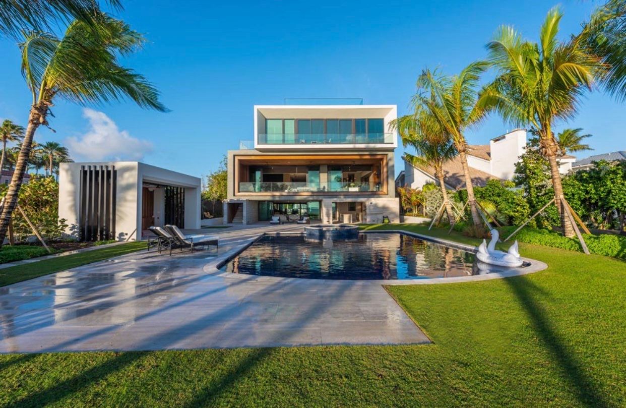 Custom Home in Golden Beach by Toledo Iron Works