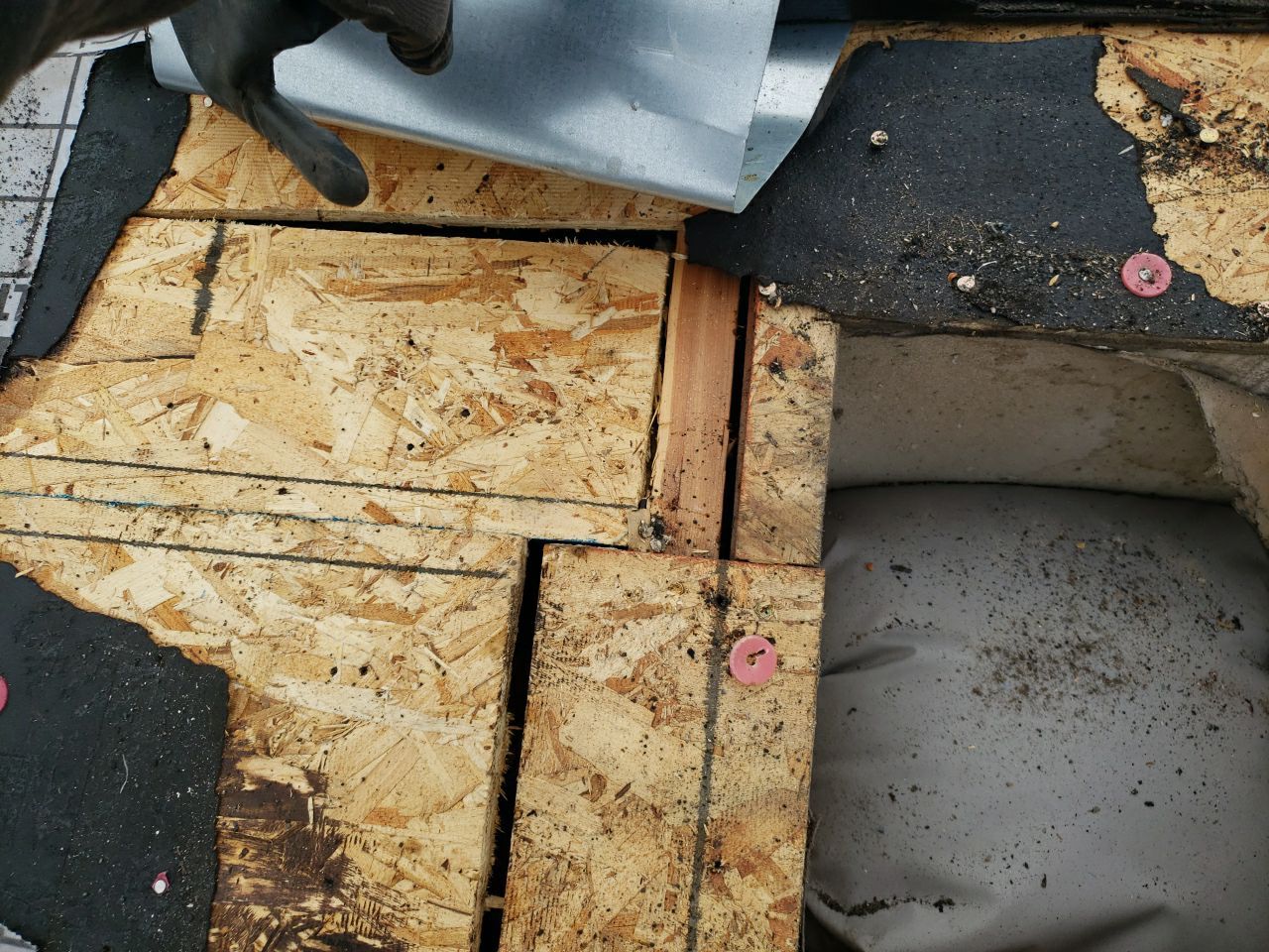 Swamp Cooler Removal using Shingle Repair by The Roof Doctor