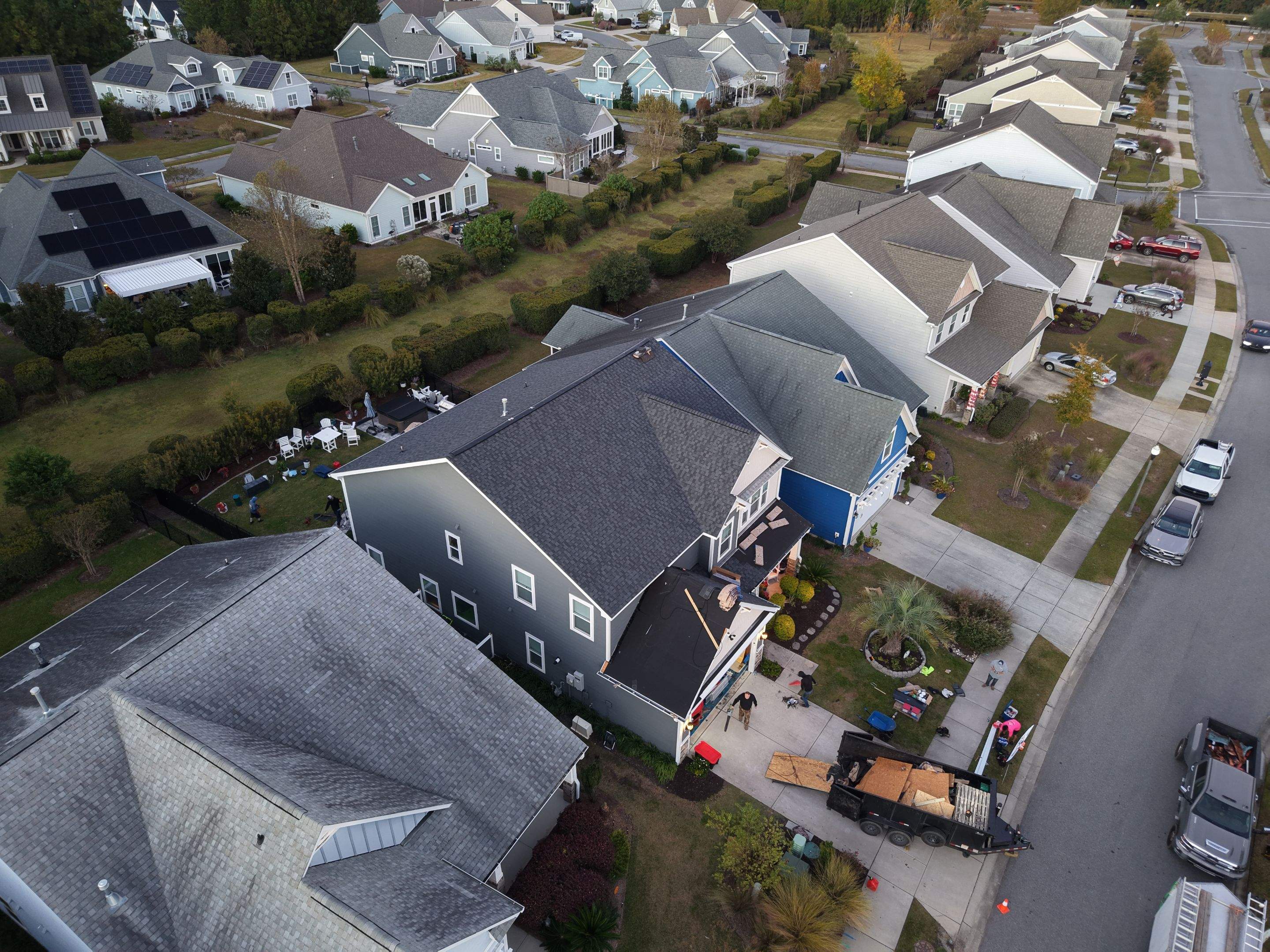 Leland Insurance Restoration with Interior Repairs and FORTIFIED Roof Upgrade by RGR Construction and Roofing, LLC