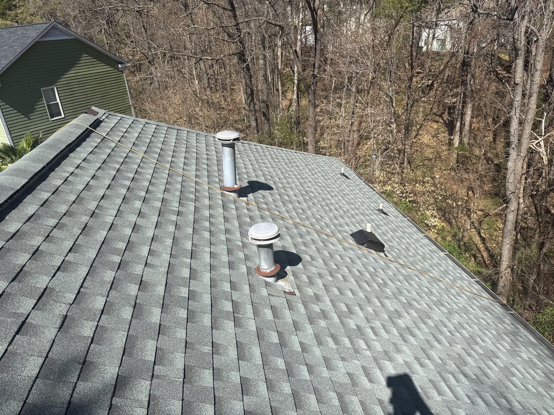 GAF HDZ Architectural Shingle in Slate Color by H&S Roofing and Gutter