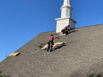 Large roof correction