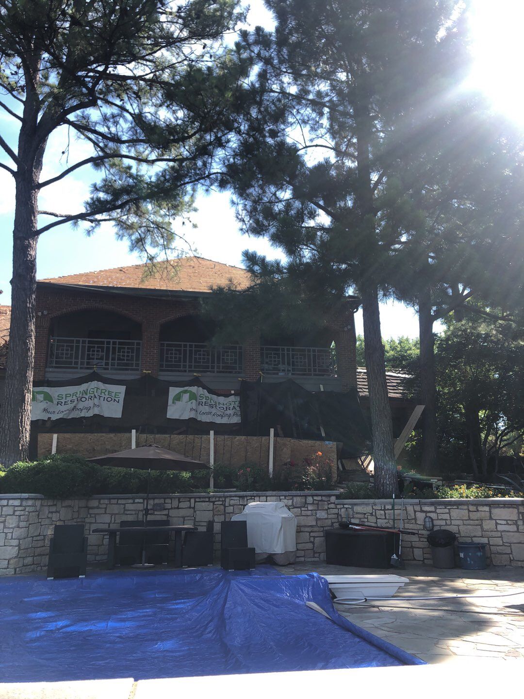 Designer Residential Roof with Zip System by Springtree Restoration