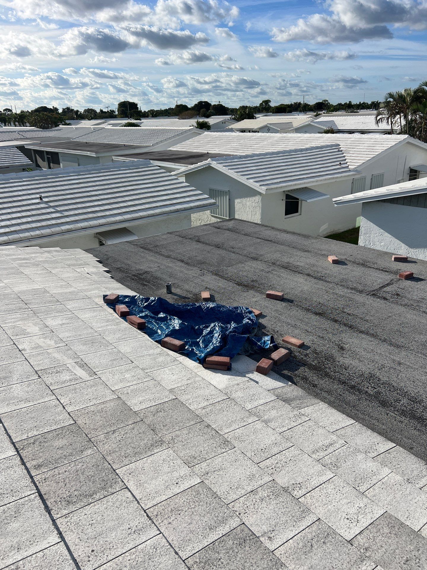 Residential Roofing Repair using Modified Cap Sheet by First Due Roofing