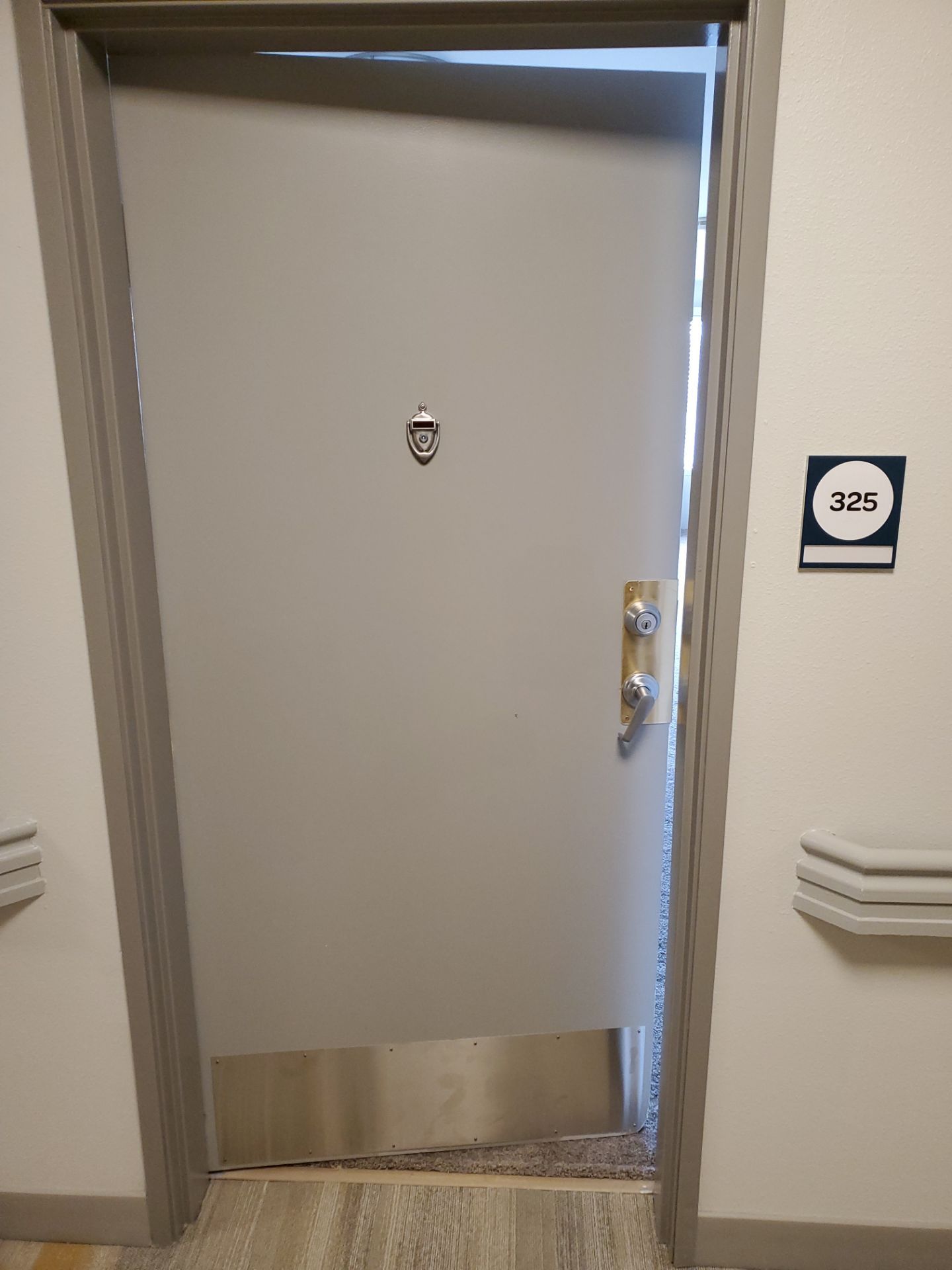 Complete Door Replacement using Wood Door by FBH Architectural Security