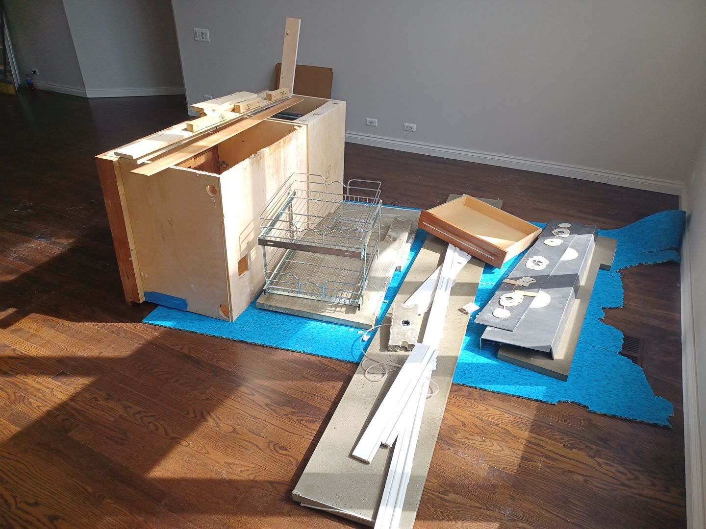 Project in Commerce Charter Twp by EzDry Water Mitigation & Property Restoration