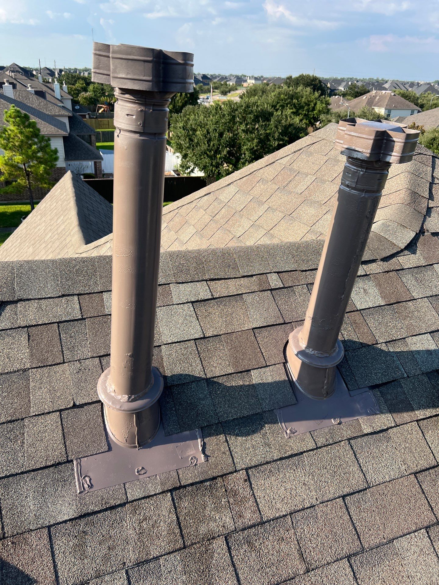 Hail Damage using Owen's Corning Duration (Lifetime) Shingles by Roof Repair Services LLC