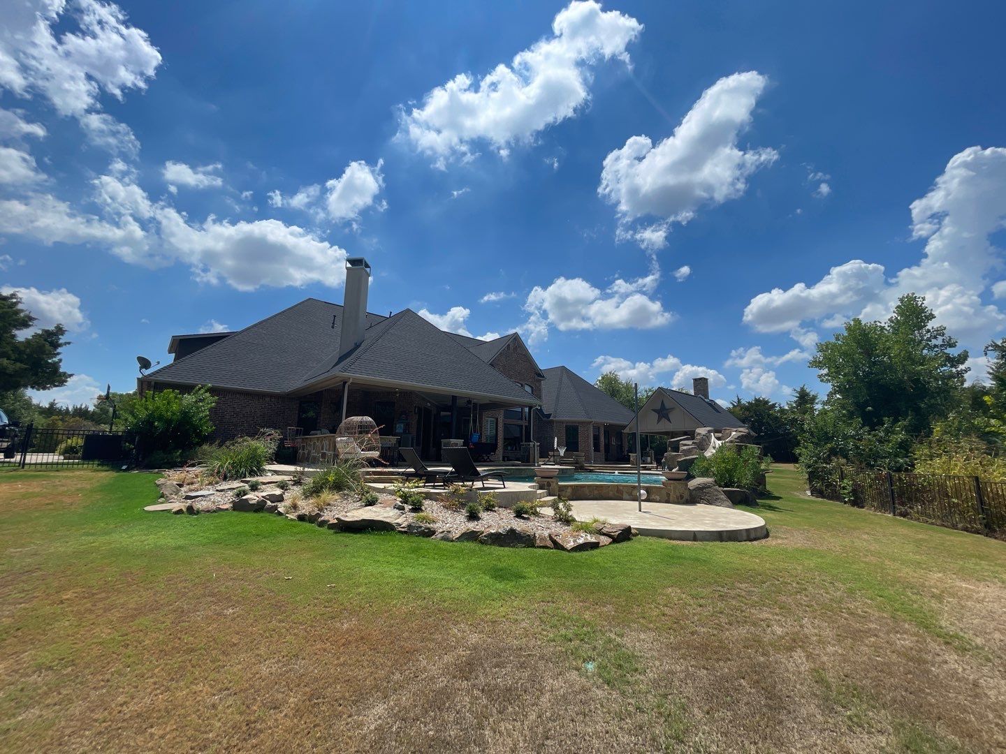 Beautiful Estate in Far North Texas - Storm Damage Re-Roofing by First United Roofing & Construction