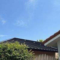 24ga 1.5" Mechanical Seam Mansard Brown  by Total Roofing System The Metal Roof Experts