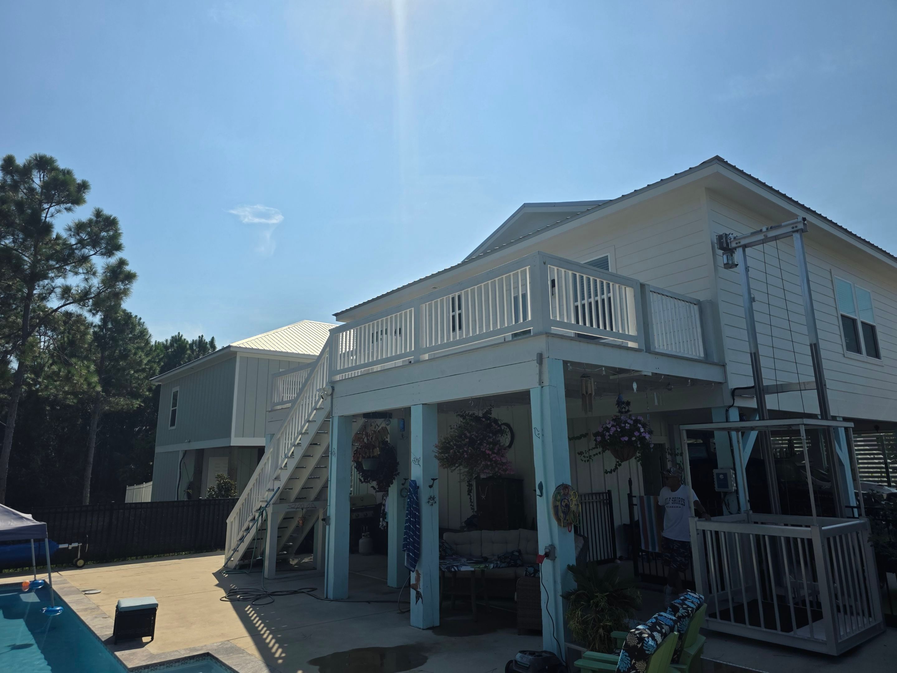 2nd Floor Screen Room by Titan Sunrooms