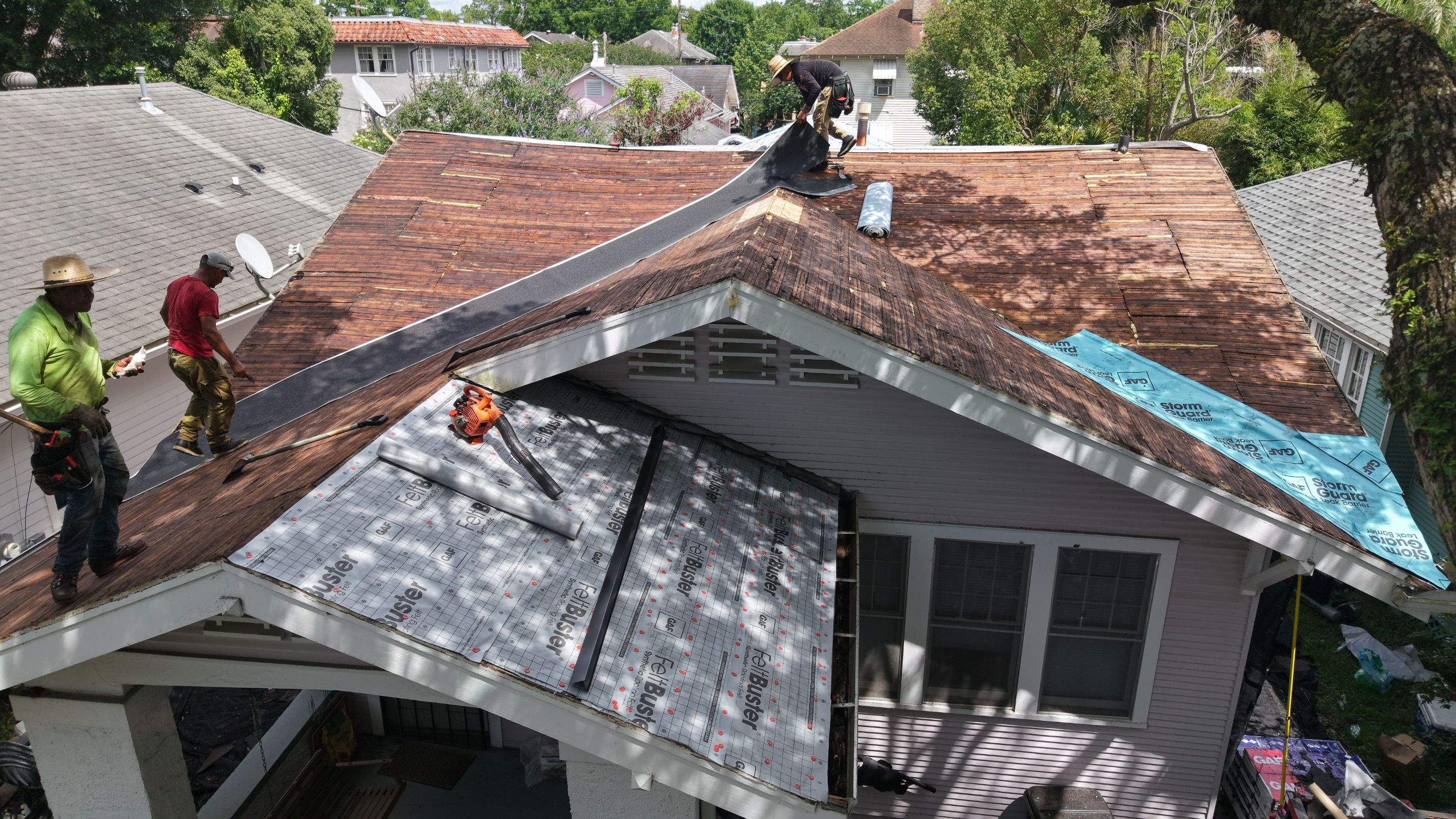 Roof Replacement in New Orleans by HDS Contractors