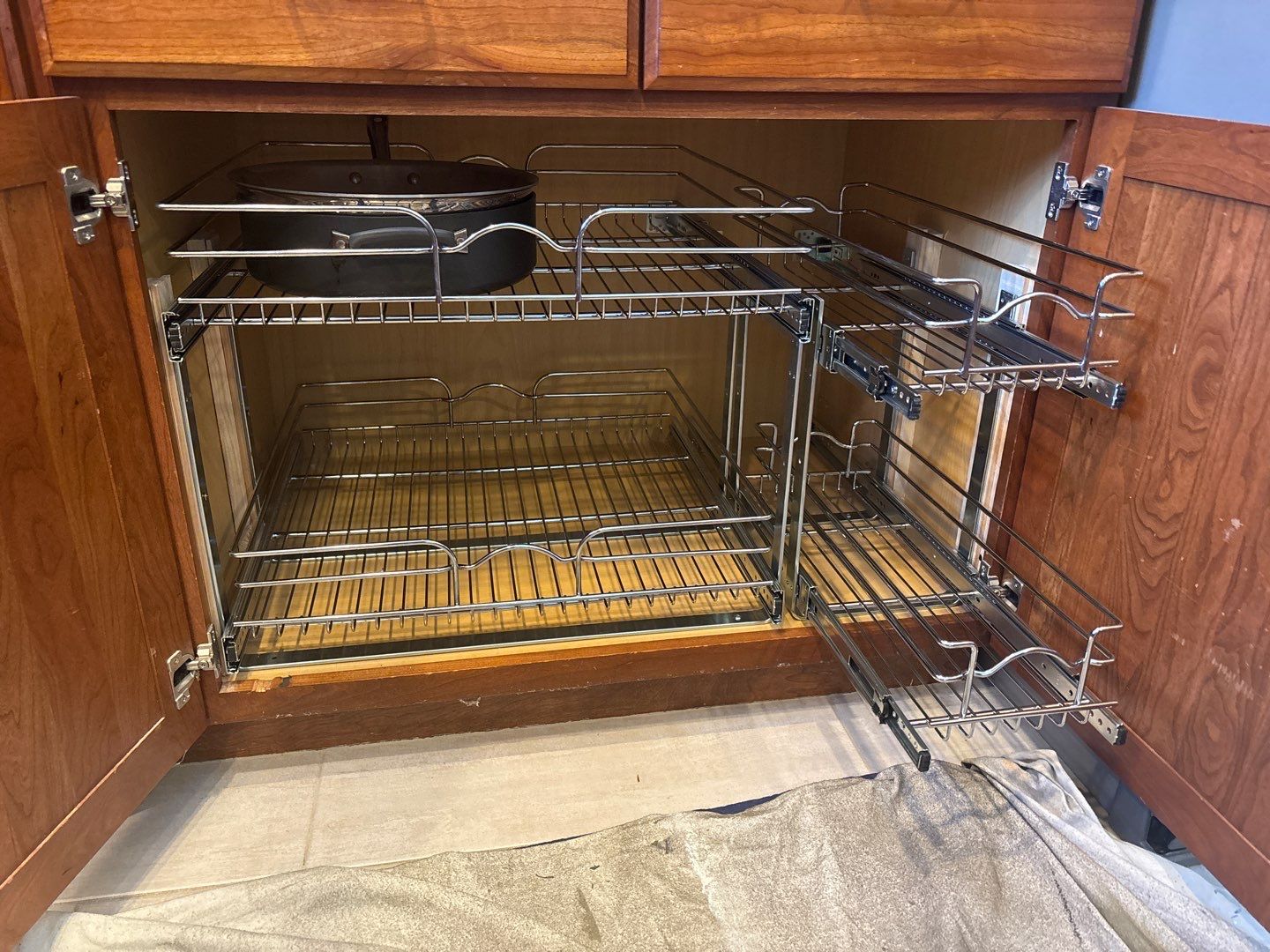 Cabinet Shelf Installation by Welter Home Services