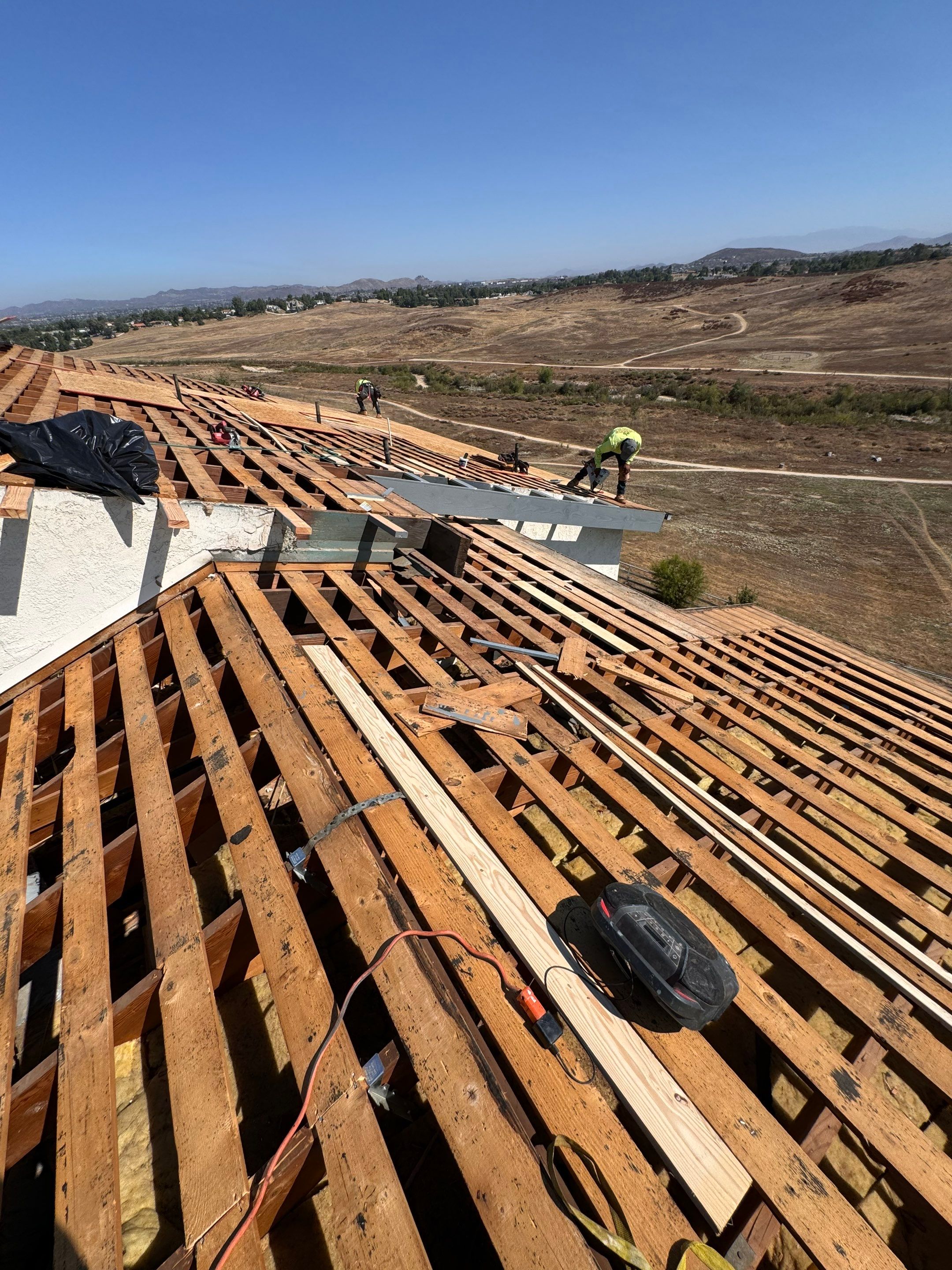 Complete Concrete Tile Roof Replacement and Decking Upgrade by Reliable Roofing San Diego Inc.