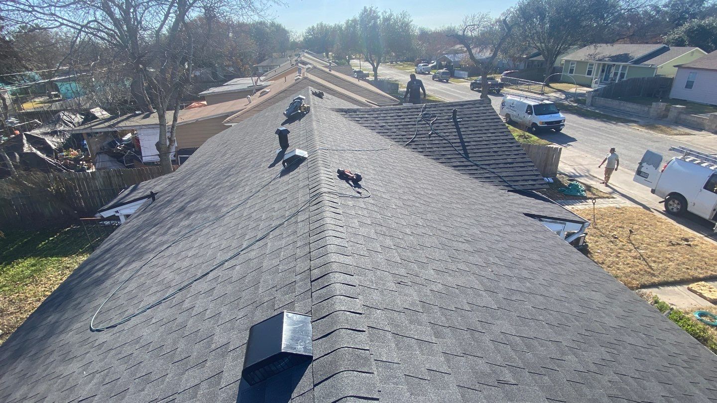 Residential Roofing Installation using Architectural Dimensional Shingles by Lighthouse Roofing