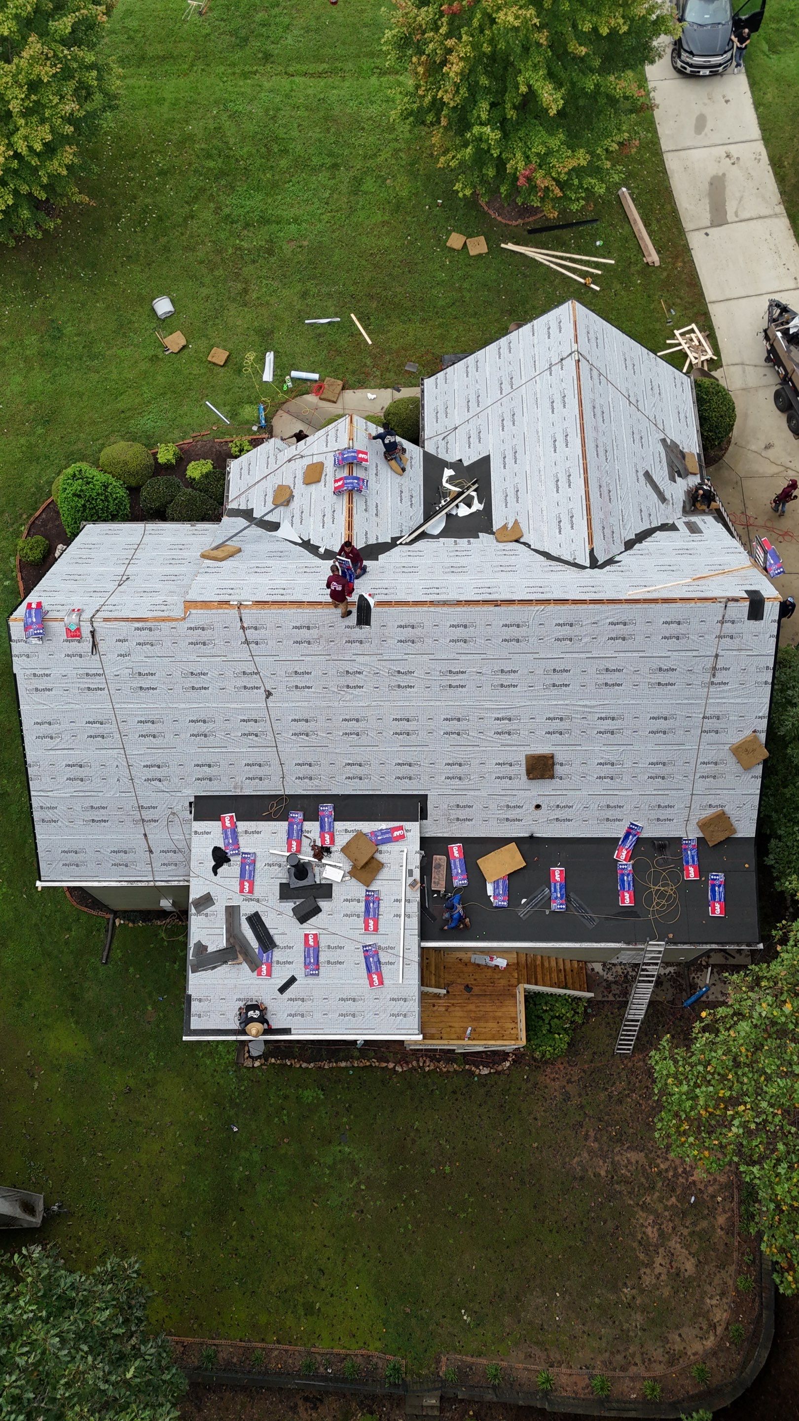 Roof Replacement - GAF Timberline HDZ Barkwood  by Pro Performance Roofing