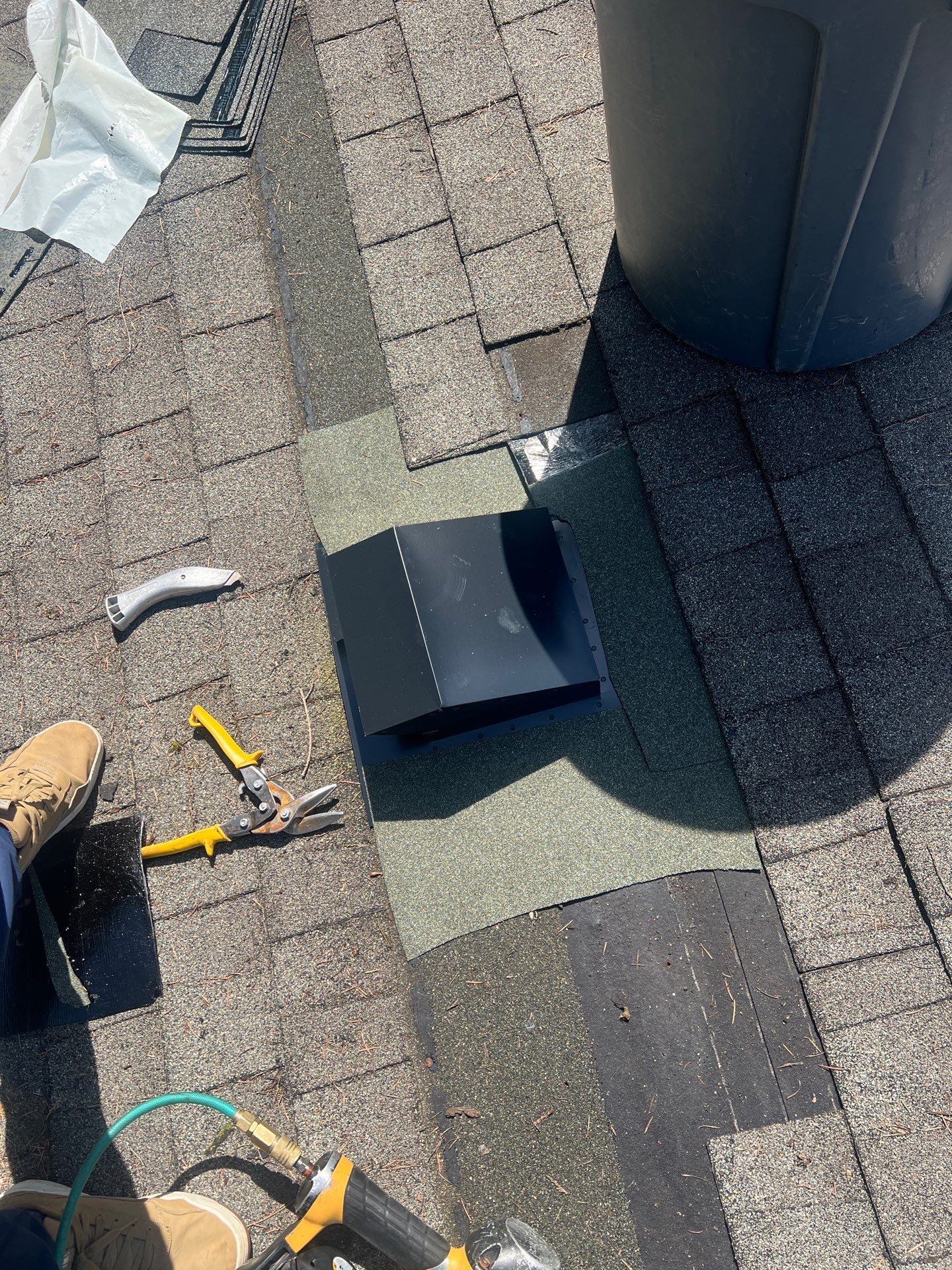 Residential Roofing Installation using TPO Membrane by Roofing Formula LLC