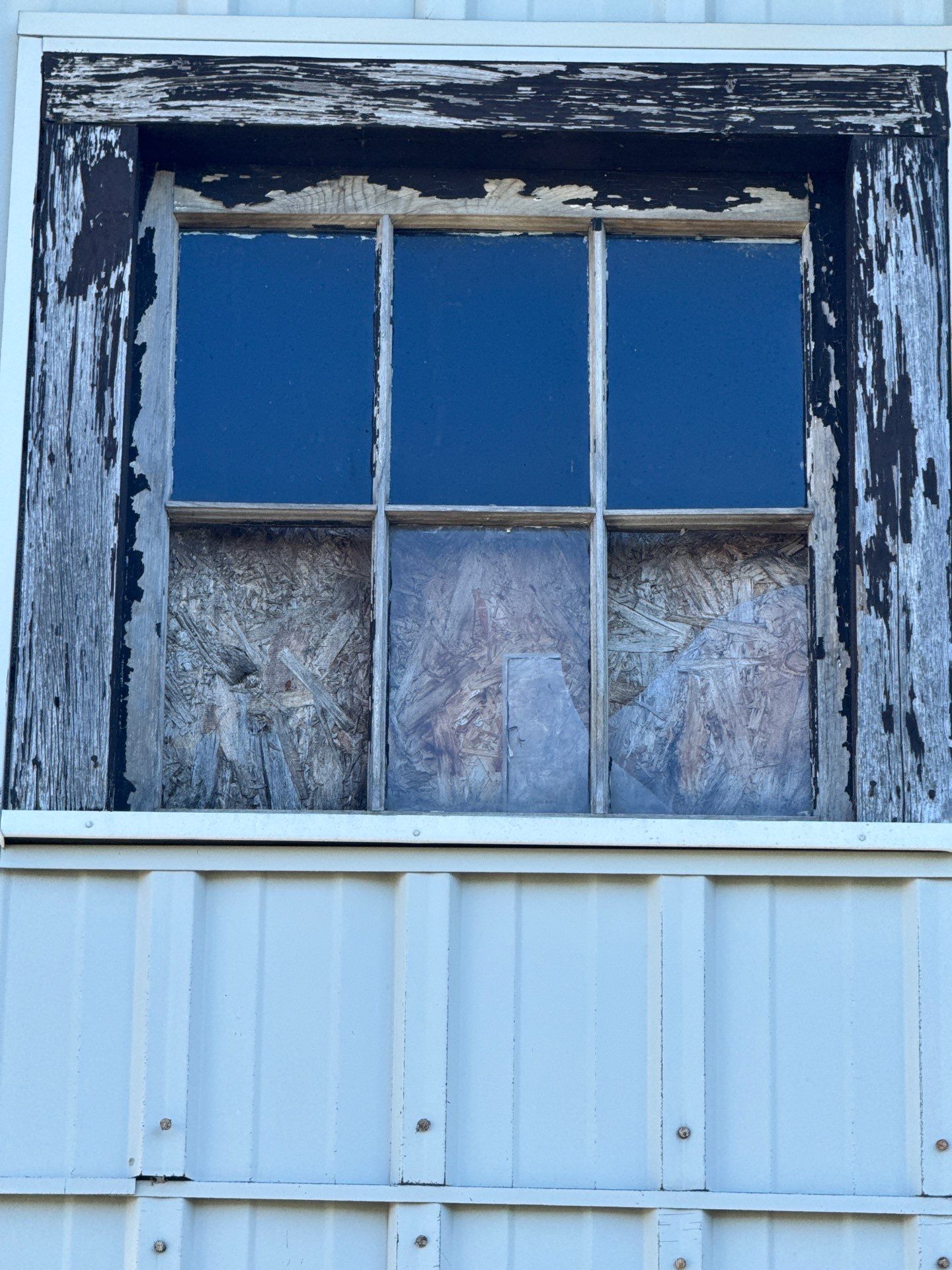 Exterior Painting and Trim Restoration for Mears Metal Buildings by Gordon Painting