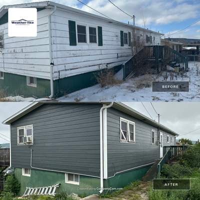 James Hardie Iron Grey Transformation