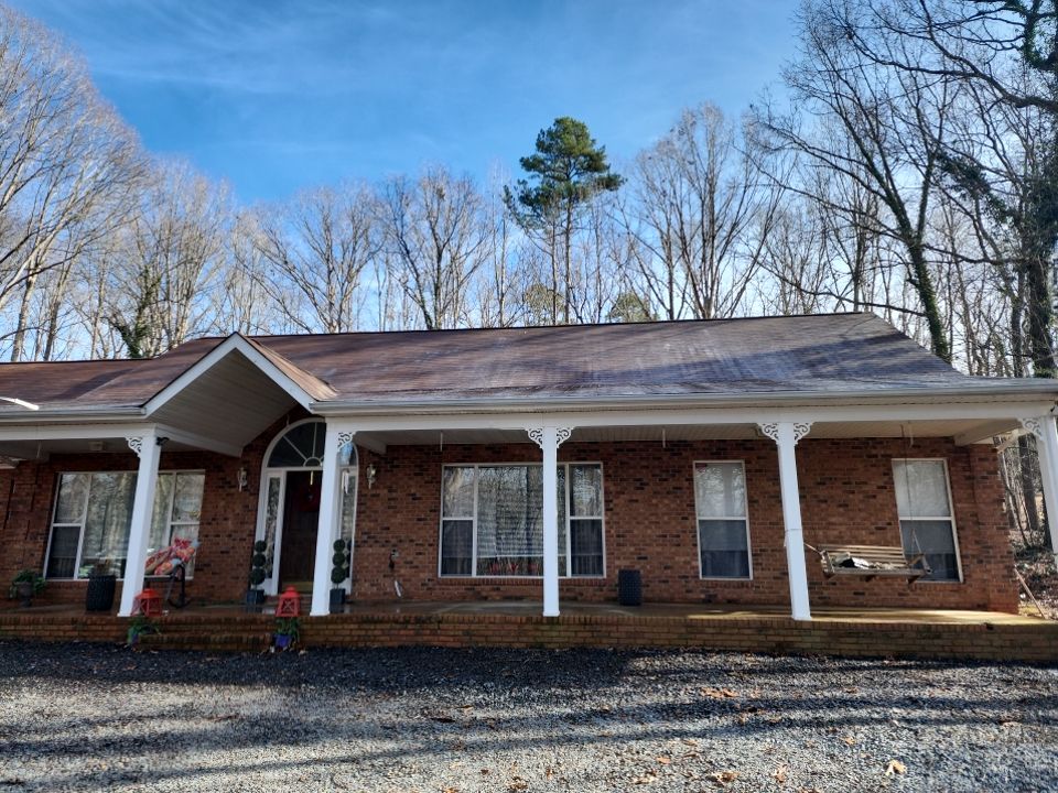 Gutter and Roof cleaning using cleaner by Power Wash Masters LLC