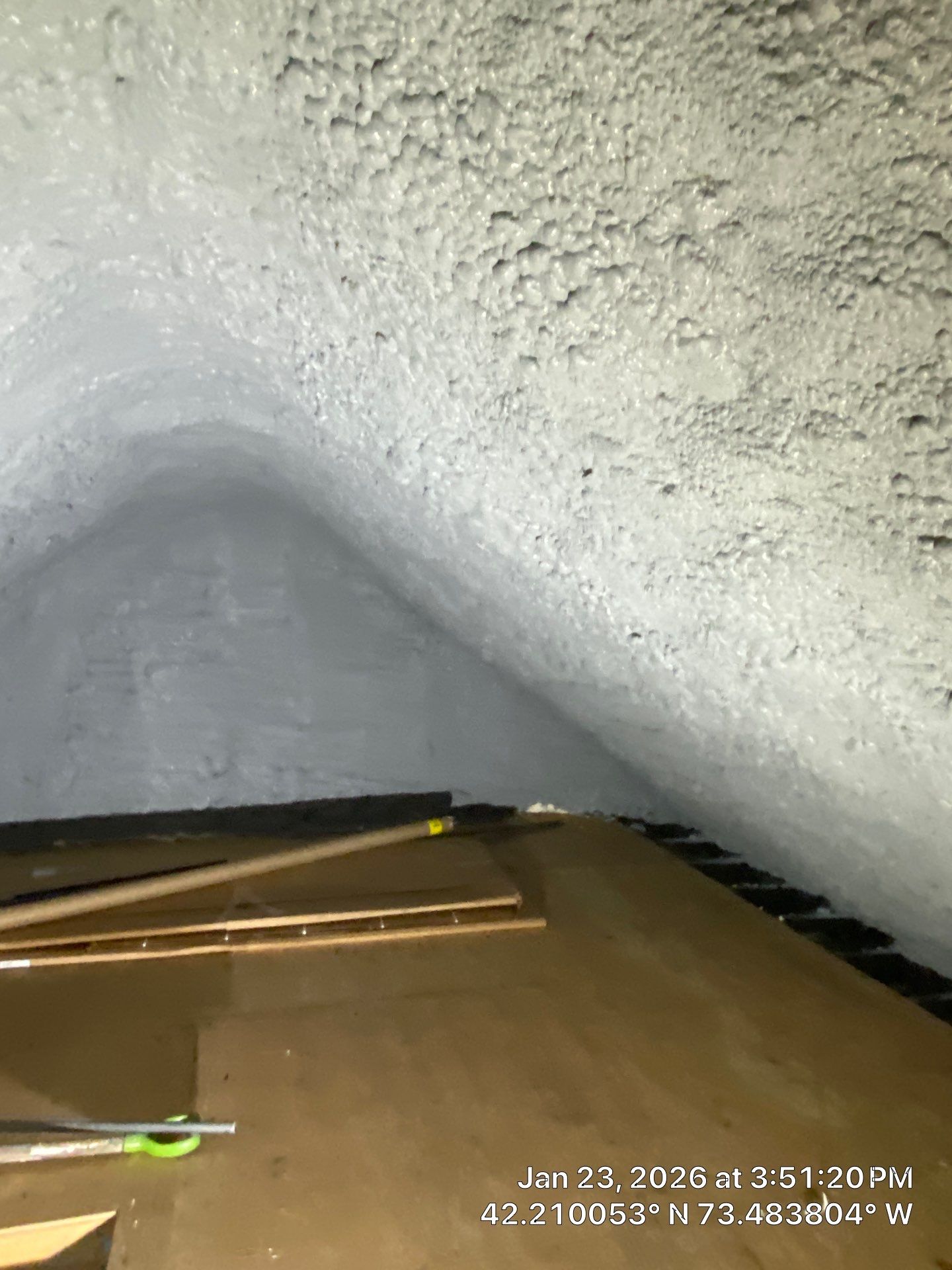 Detached Garage using Closed Cell Spray Foam by NYS Foam & Energy