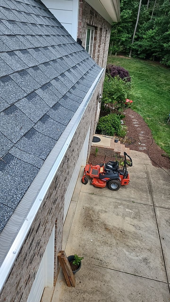 Gutter guard instalation  by Power Wash Masters LLC