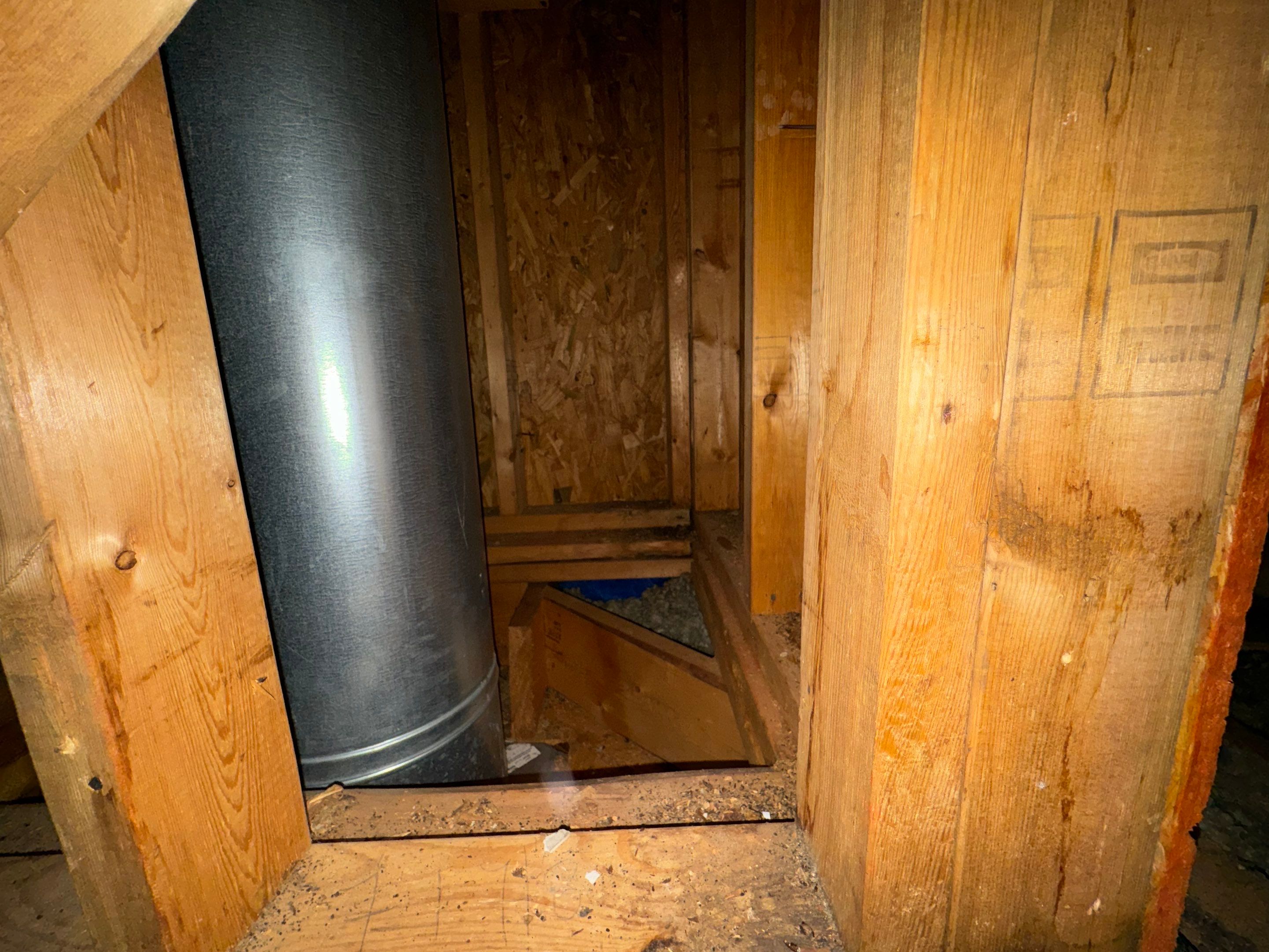 Water Damage Repair due to roof leak by Baxter Professional LLC