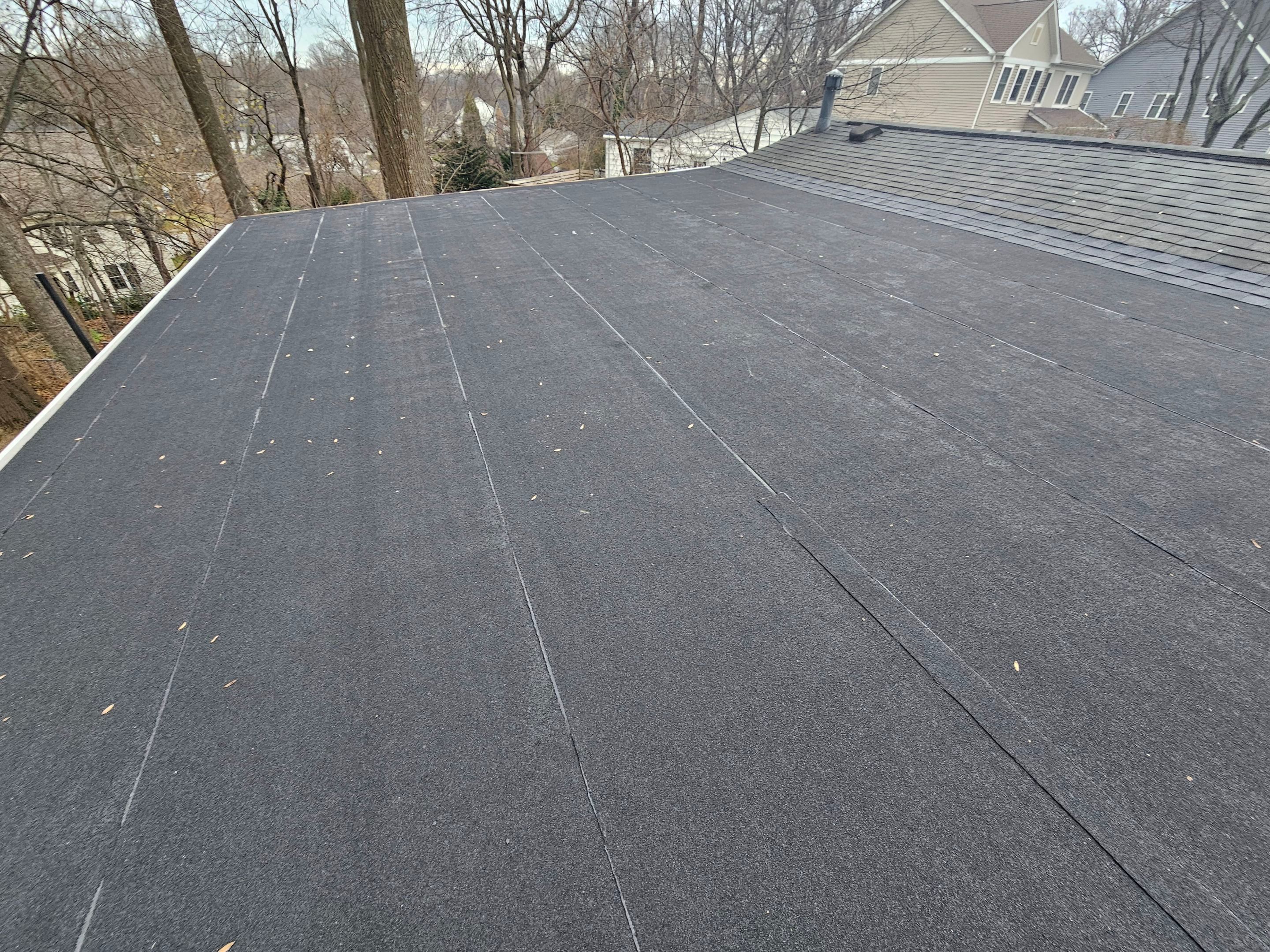 Partial Falt Roof Replace by Real1Construction