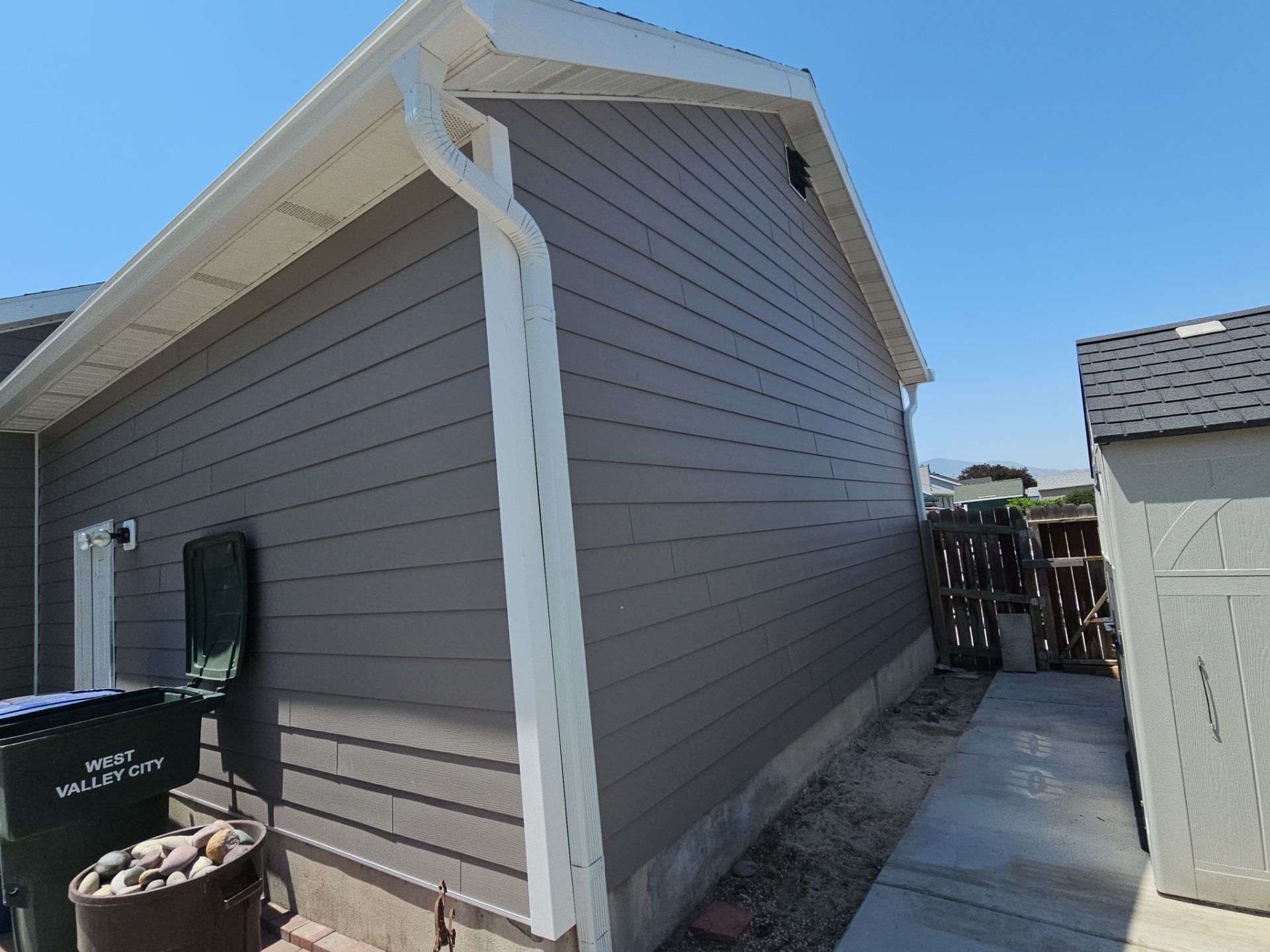Project in Salt Lake City by Emerald Gotcha Gutters 