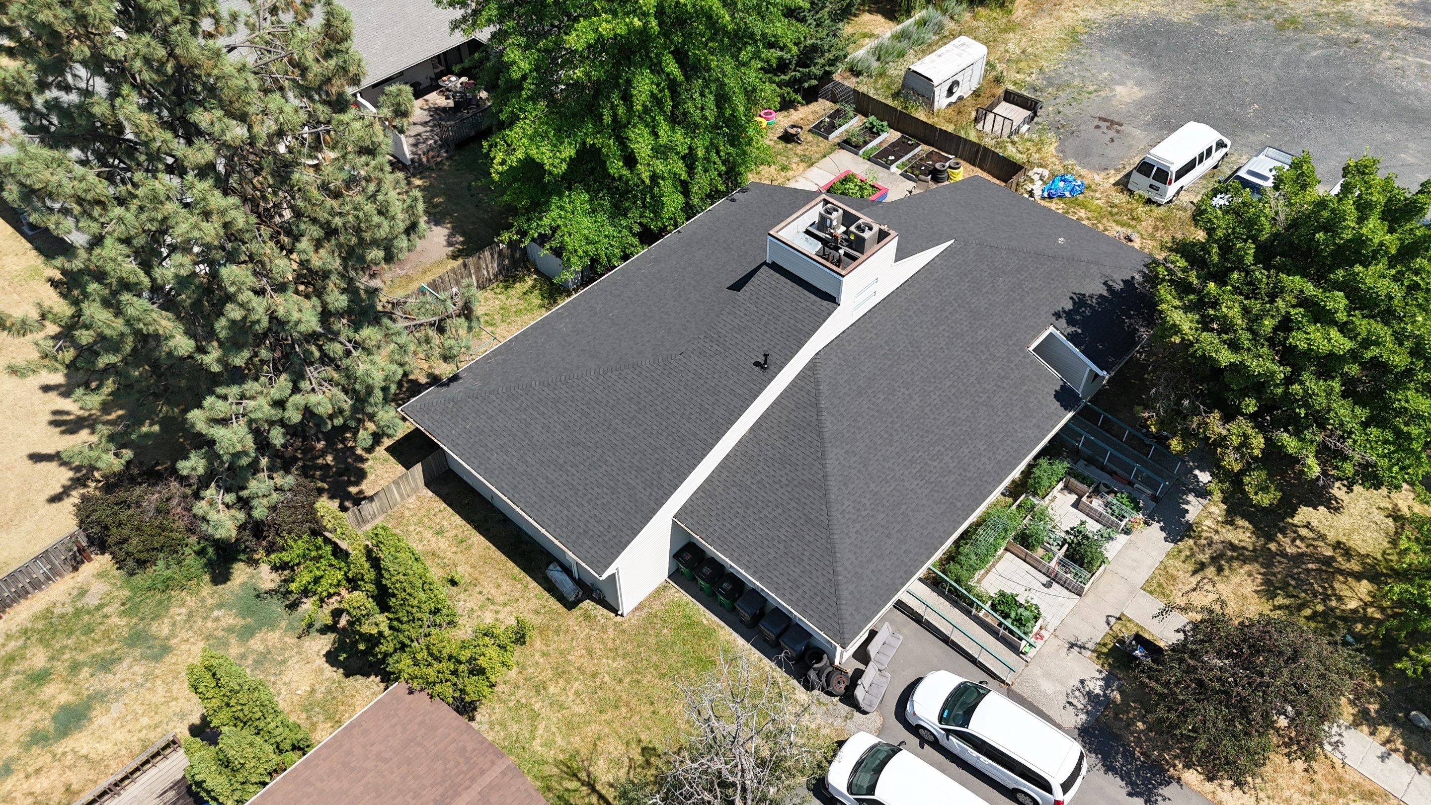 East 6th Street, Moscow Idaho Landmark - Moire Black by Alpine Roofing