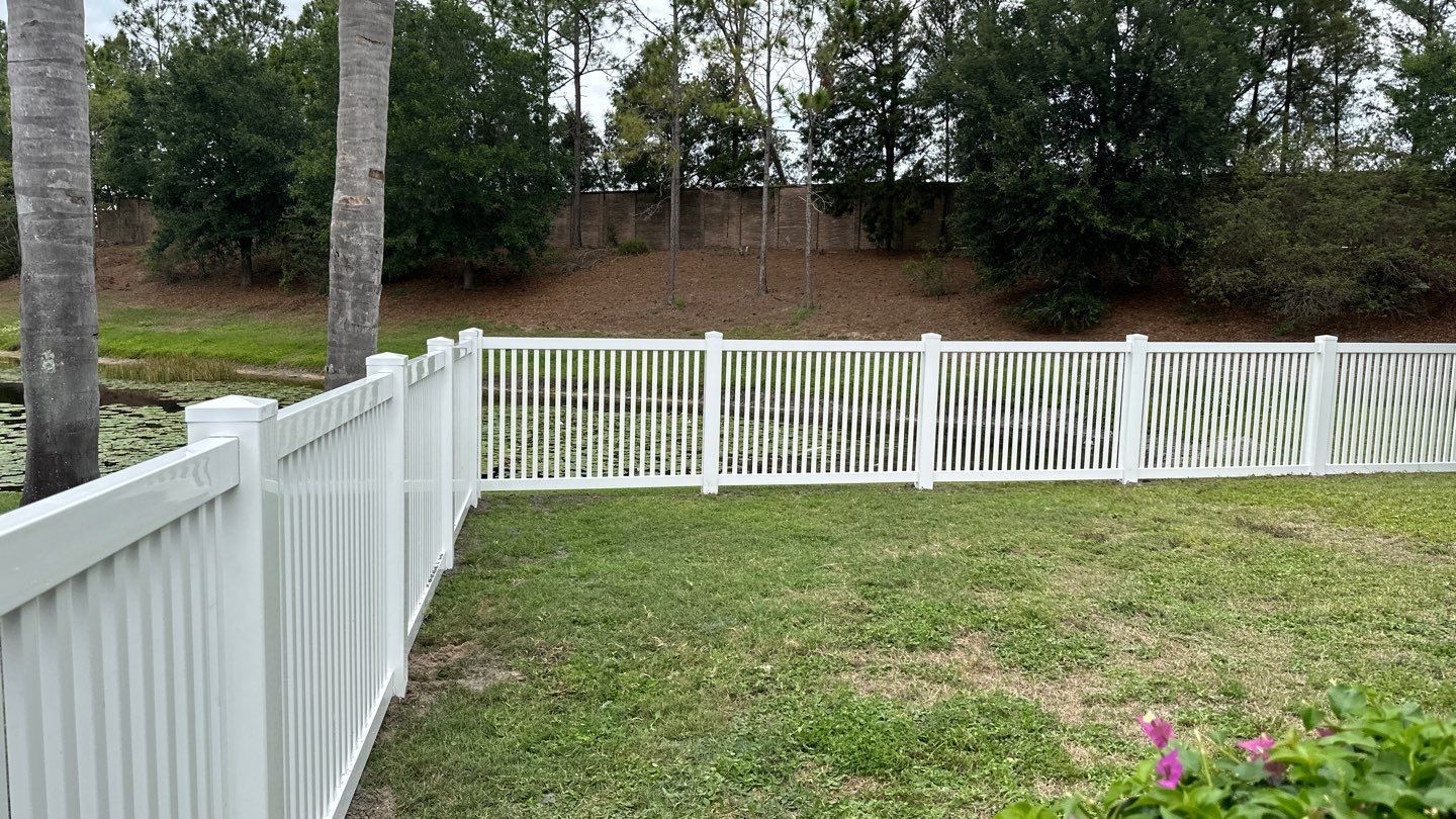 Vinyl Fence Installation using Vinyl Picket Fence by Asap fence and gates, LLC