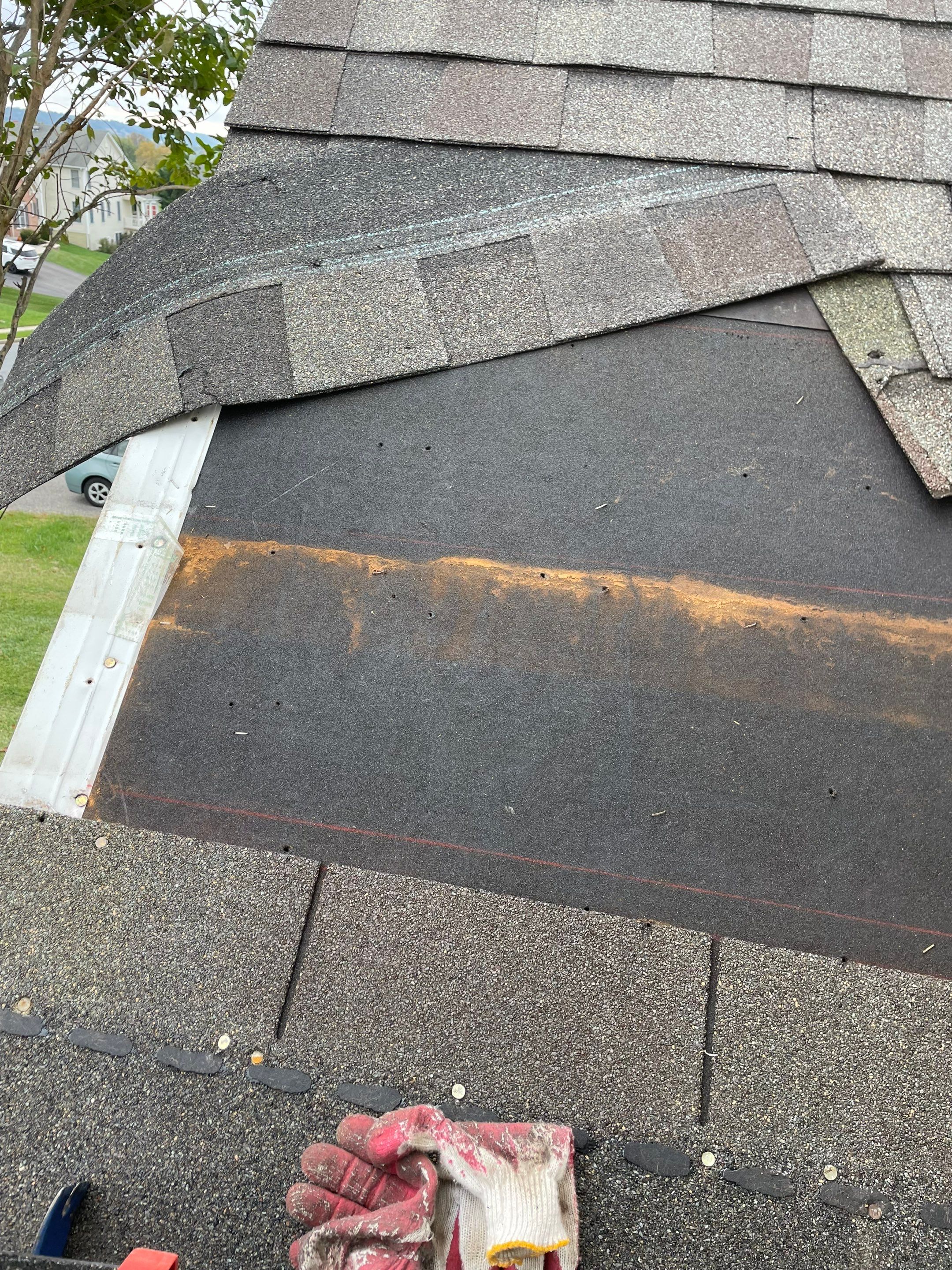 Residential Roofing Repair using CertainTeed Landmark Weathered Wood Architectural Shingles by Frederick Roof Repair