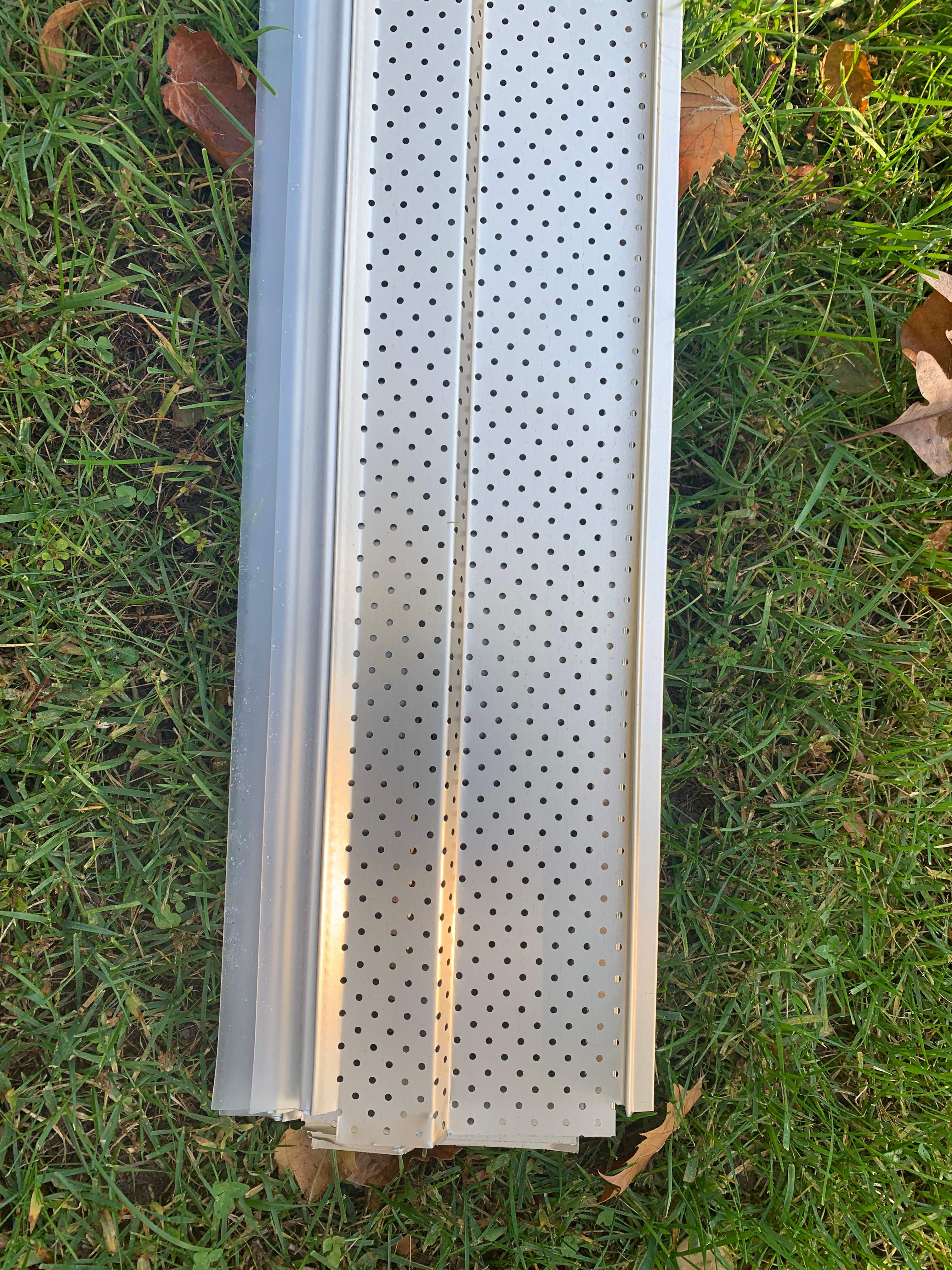 Gutter Installation using 5" Seamless Gutters by Matter Construction, LLC