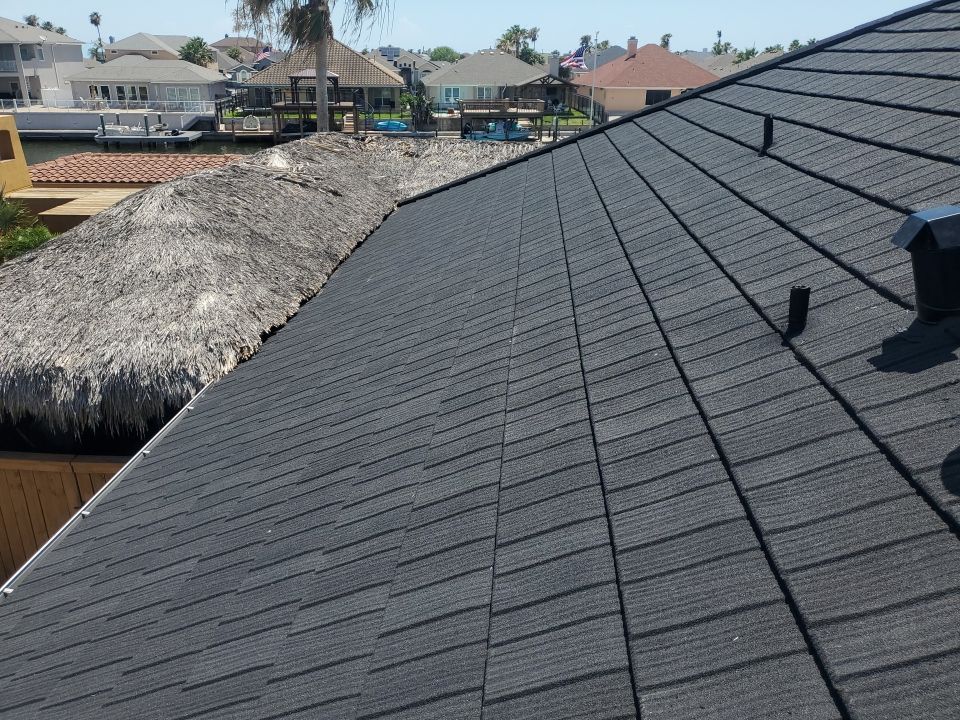 Residential Roofing Installation using Tilcor Stone Coated Steel Roofing by Lighthouse Roofing