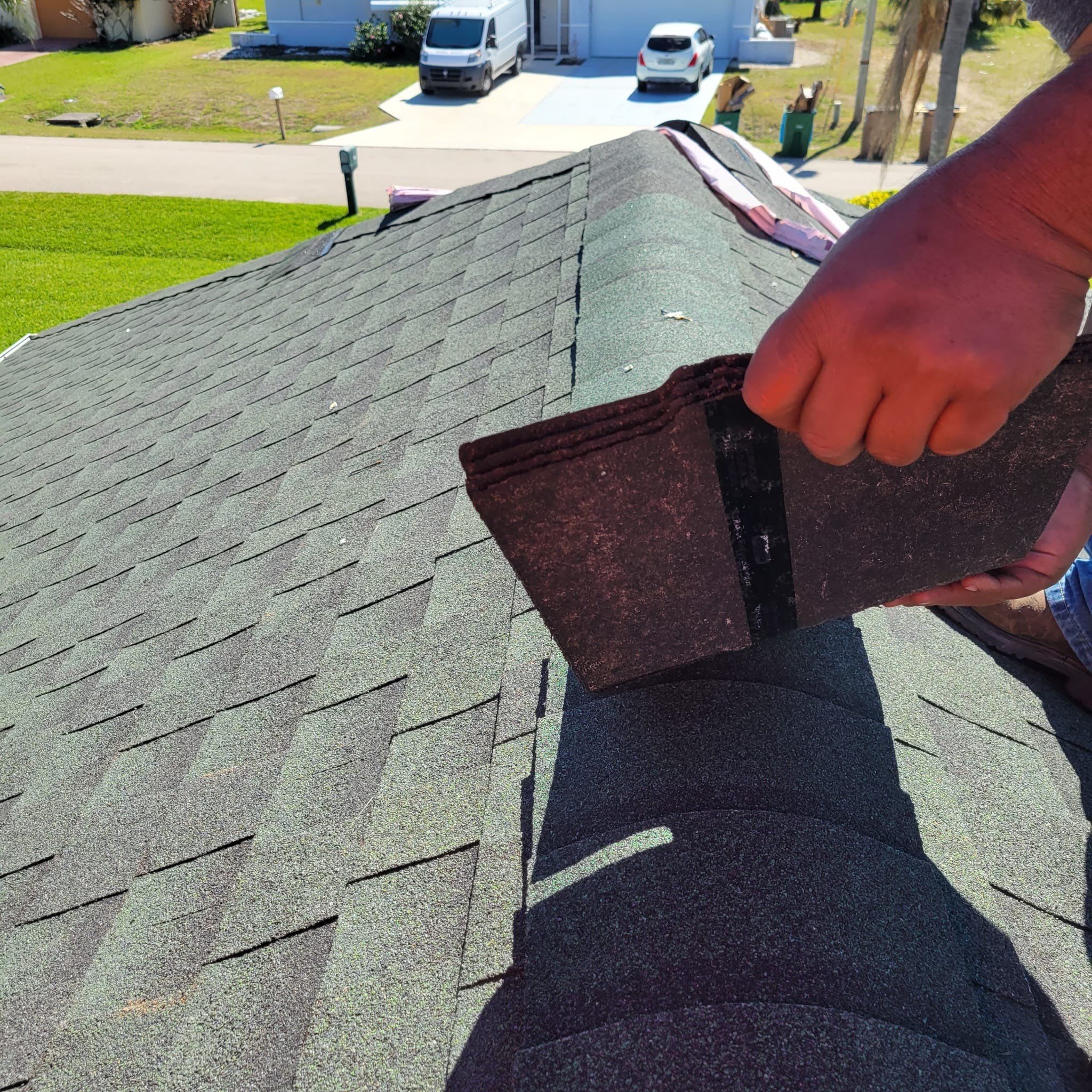 Residential Roofing Repair using Owens Corning Duration Shingles by Four Peaks Roofing