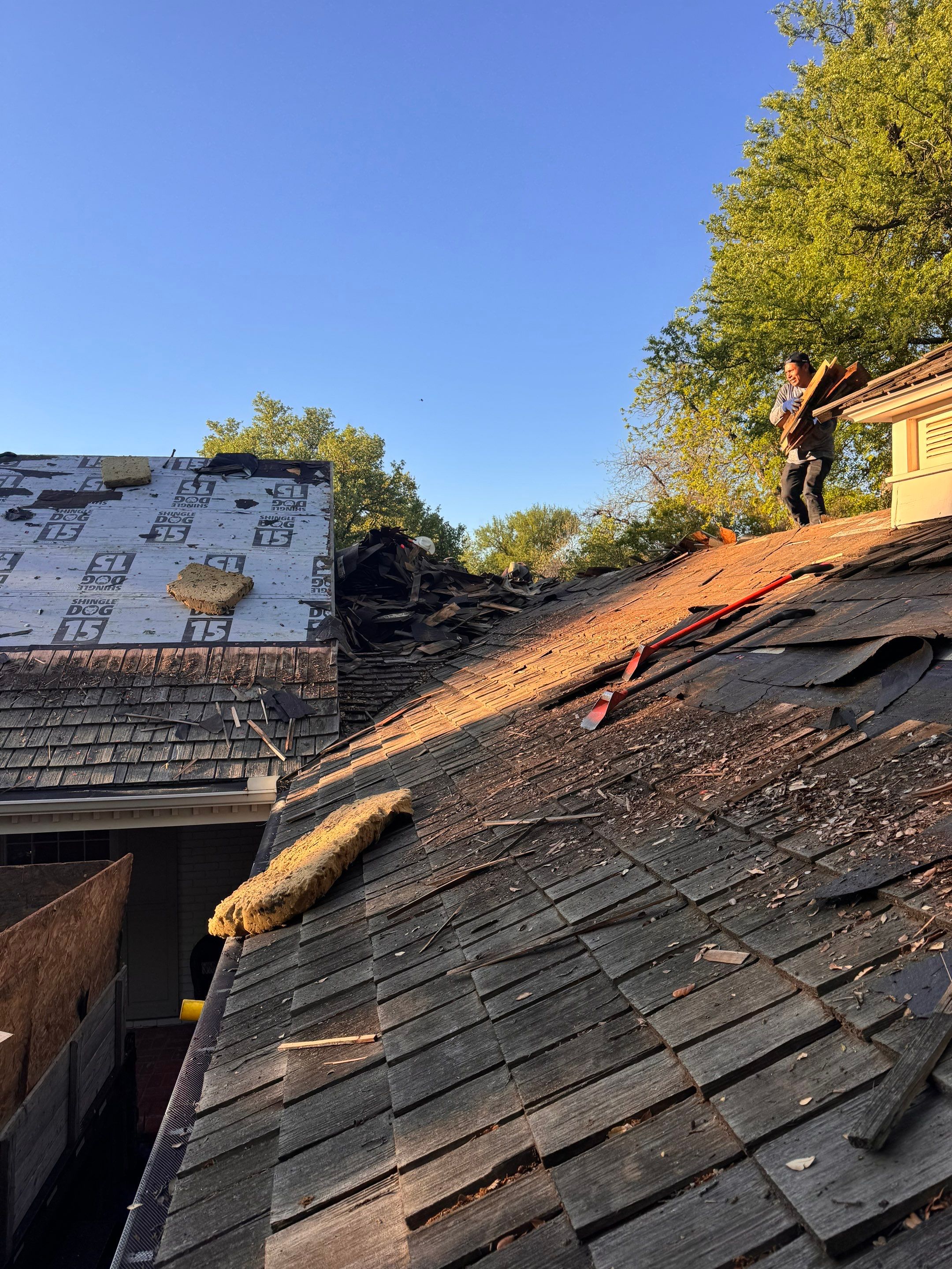 Wichita Falls Roof Replacement Featuring Malarkey Windsor Architectural Shingles by Shearman Roofing & Construction