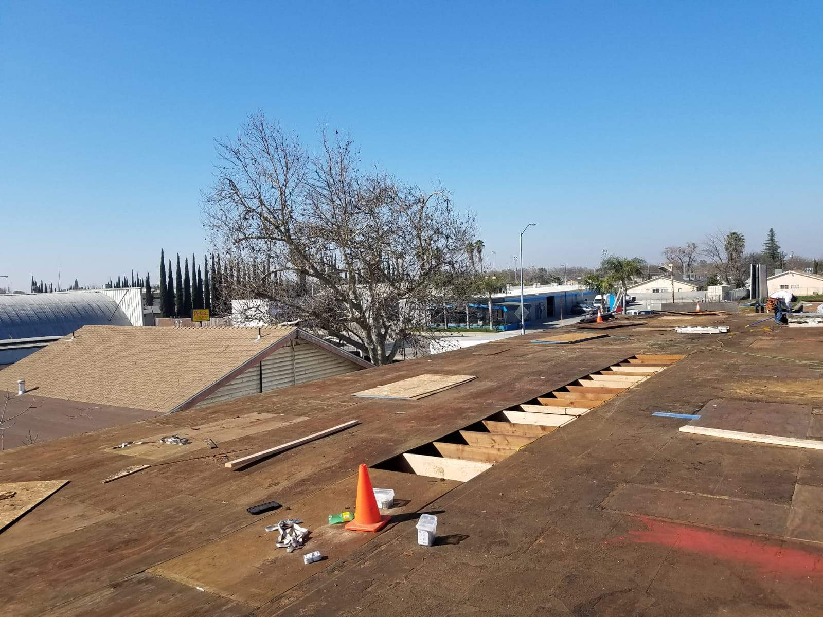 Spray foam and coatings using Conklin Benchmark/PUMA XL coatings and spray foam by Straight Edge Roofing Inc