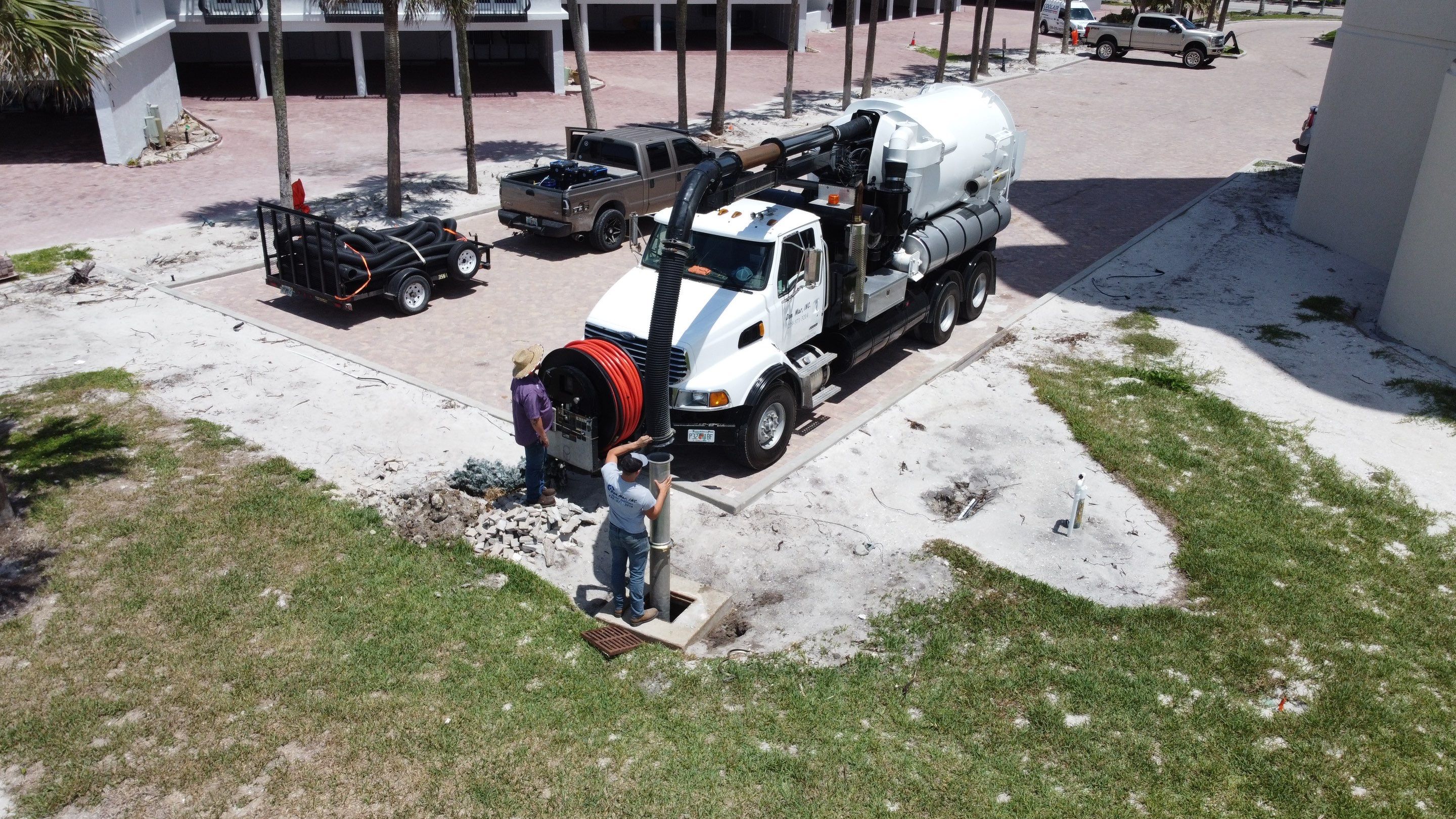 Condo Storm Water System Maintenance by APS Power & Water