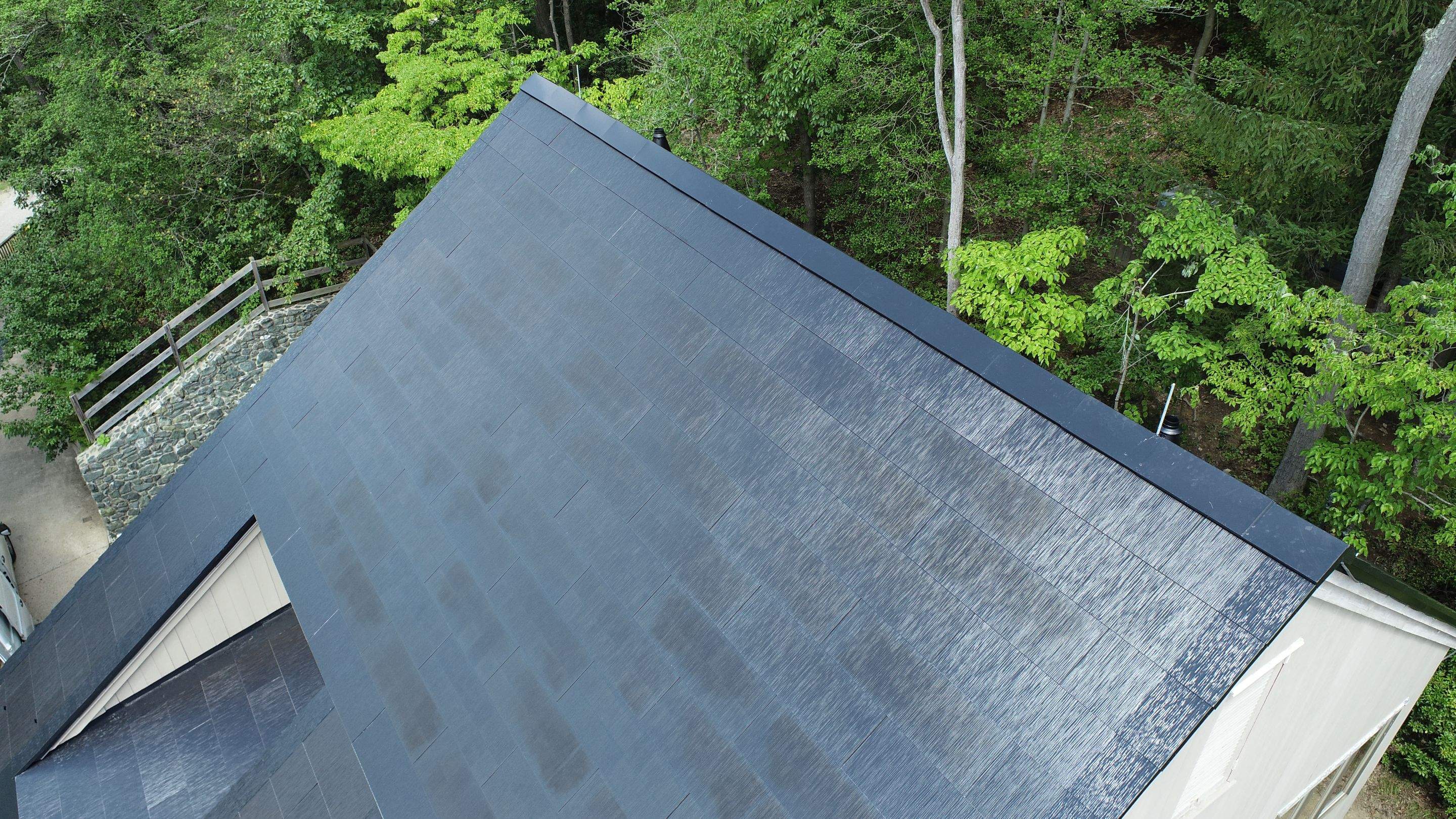 Tesla Solar Roof install Severn River by American Home Contractors