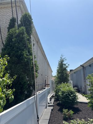Window Cleaning in Lincoln Park, NJ — Gallo Bros job photo