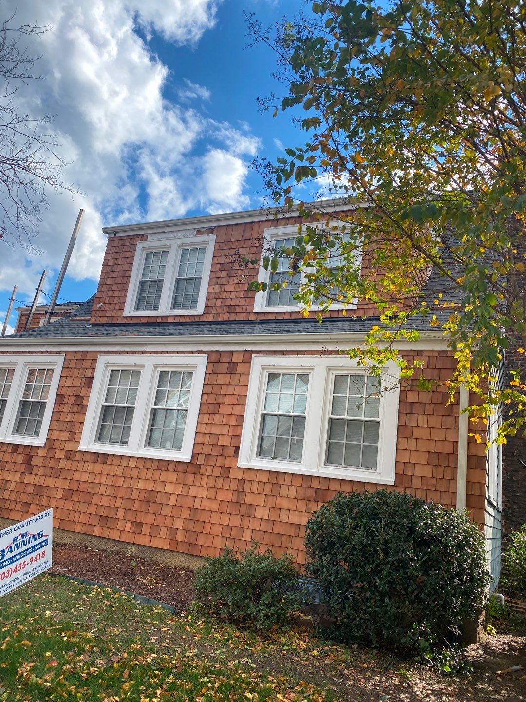 Siding Installation using Western Red Cedar #1 Perfection G&R CCA - Shingles & Shakes by RM Banning, Inc.