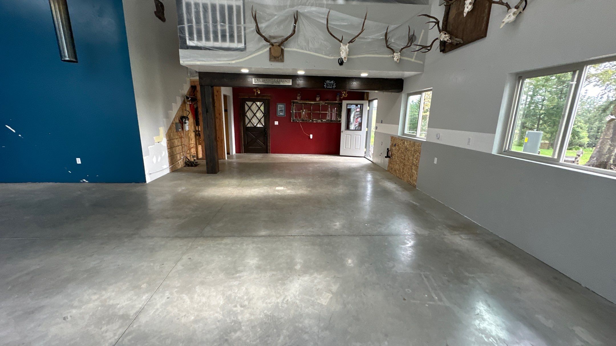 Shop Transformation using Pebble Beach by Croc Coatings, LLC