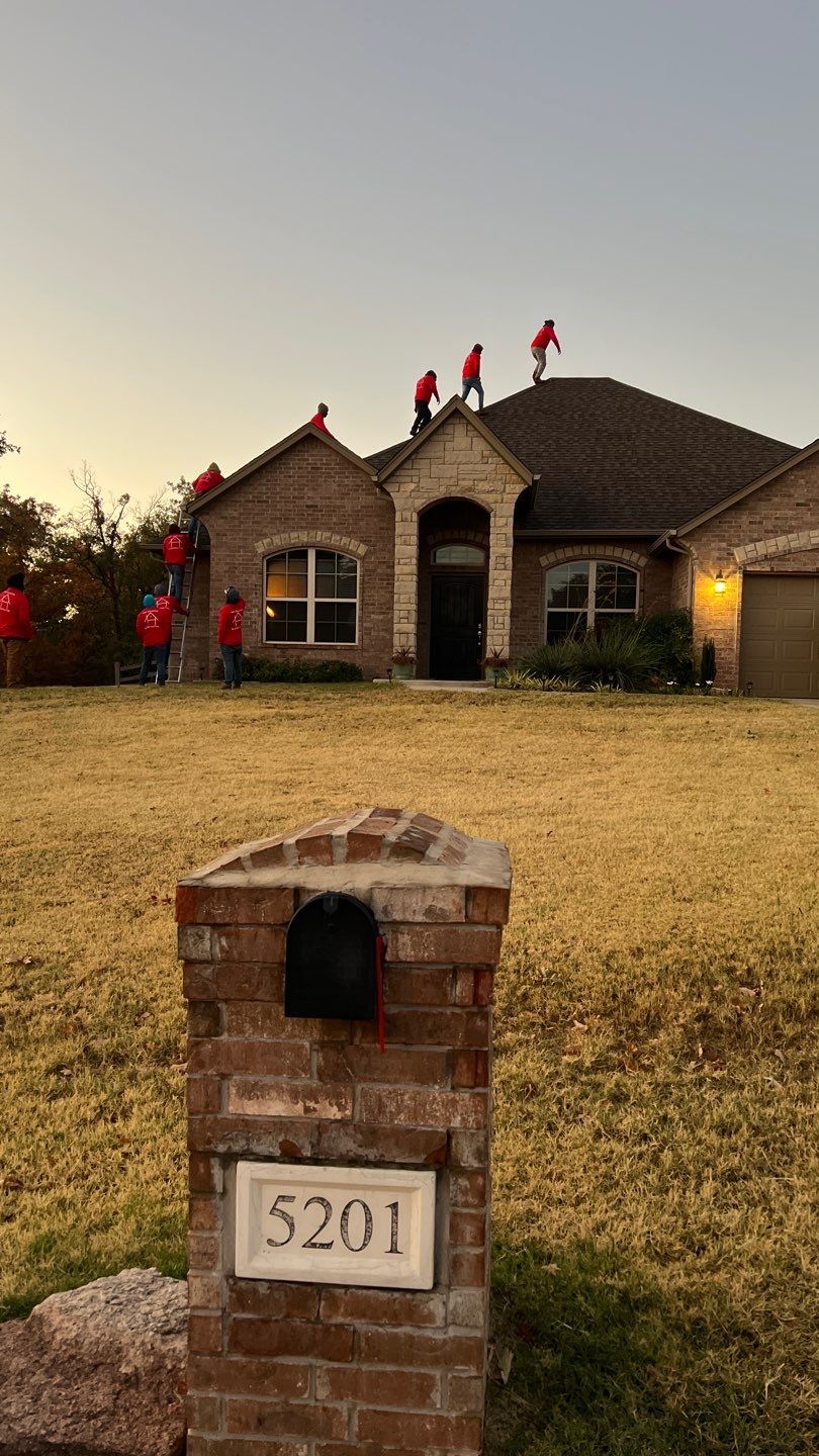 Residential Roofing Installation using GAF Natural Shadow  by A & H Roofing and Contracting
