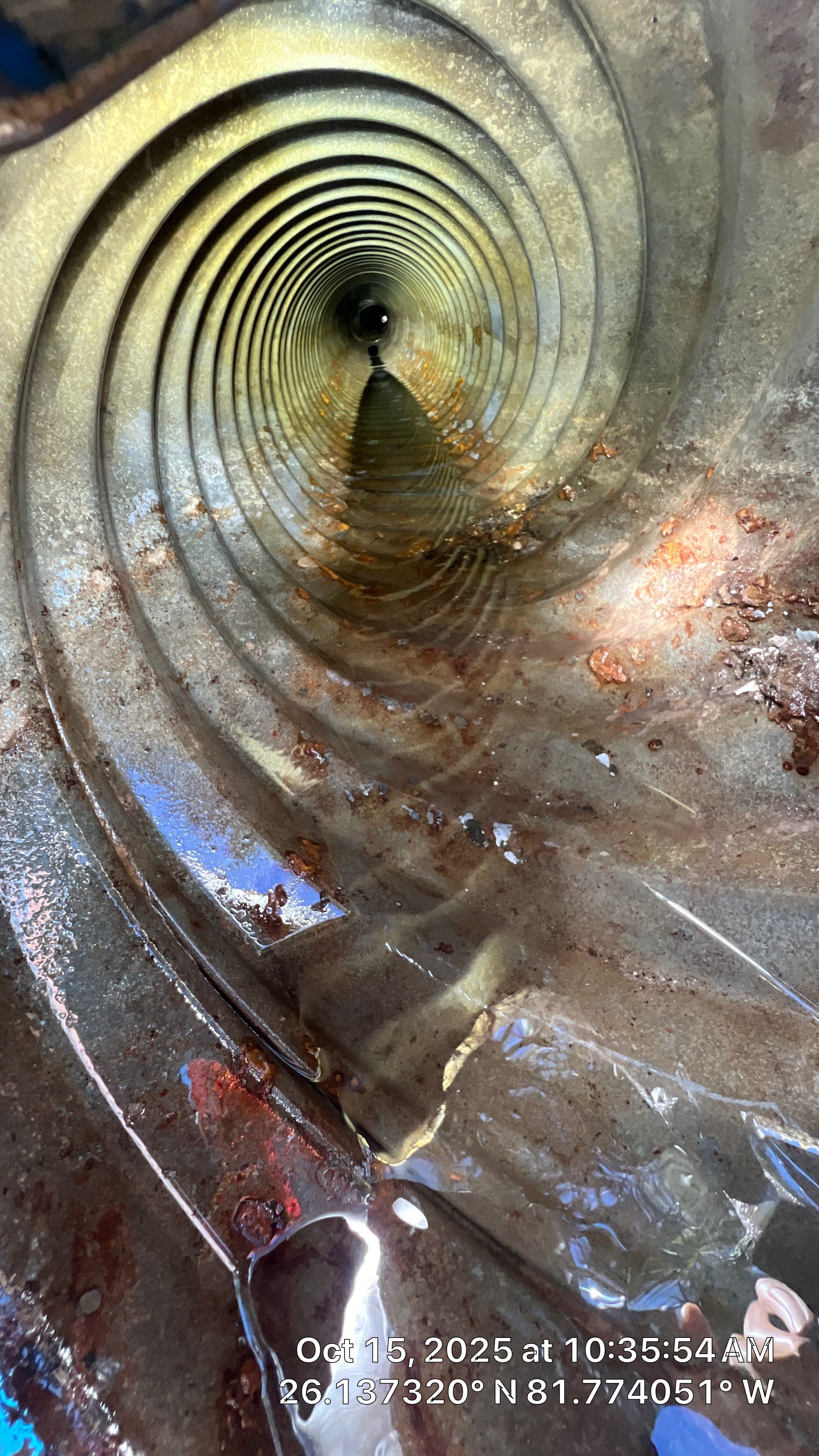 Naples Apartment Complex Culvert Cleaning by APS Power & Water