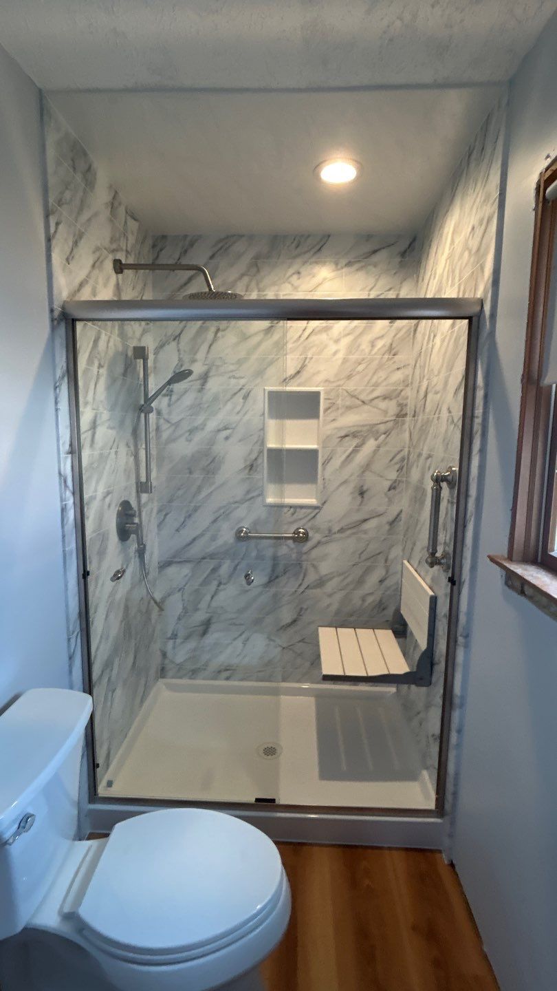 Shower: Stall to Walk-In by BathPlanet SW Virginia