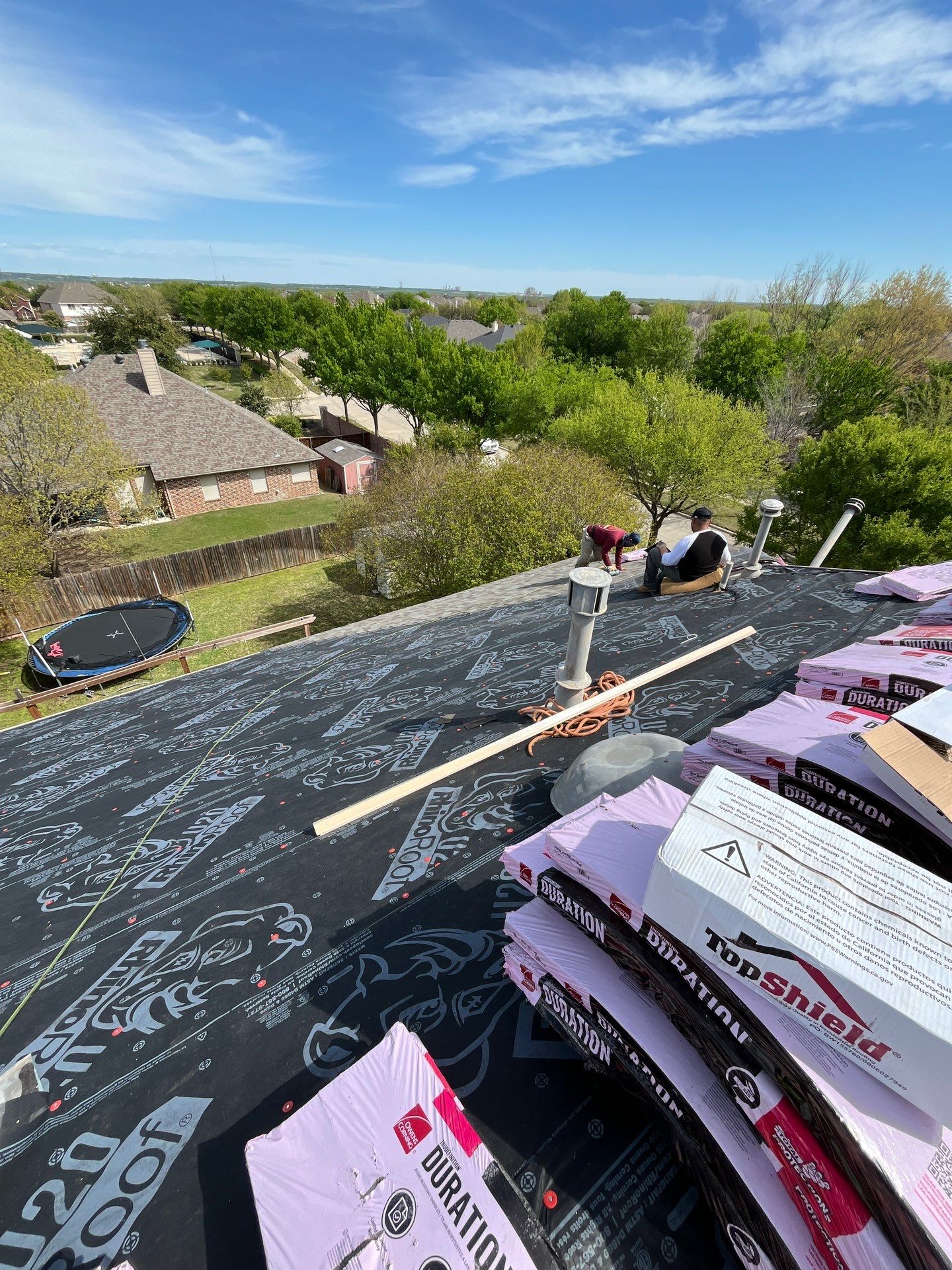 Storm Restoration Project by Berry Good Roofing 
